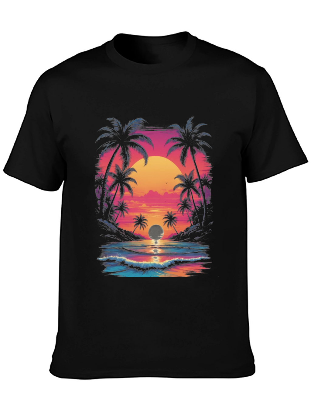 Sunset Palm Beach T-Shirt