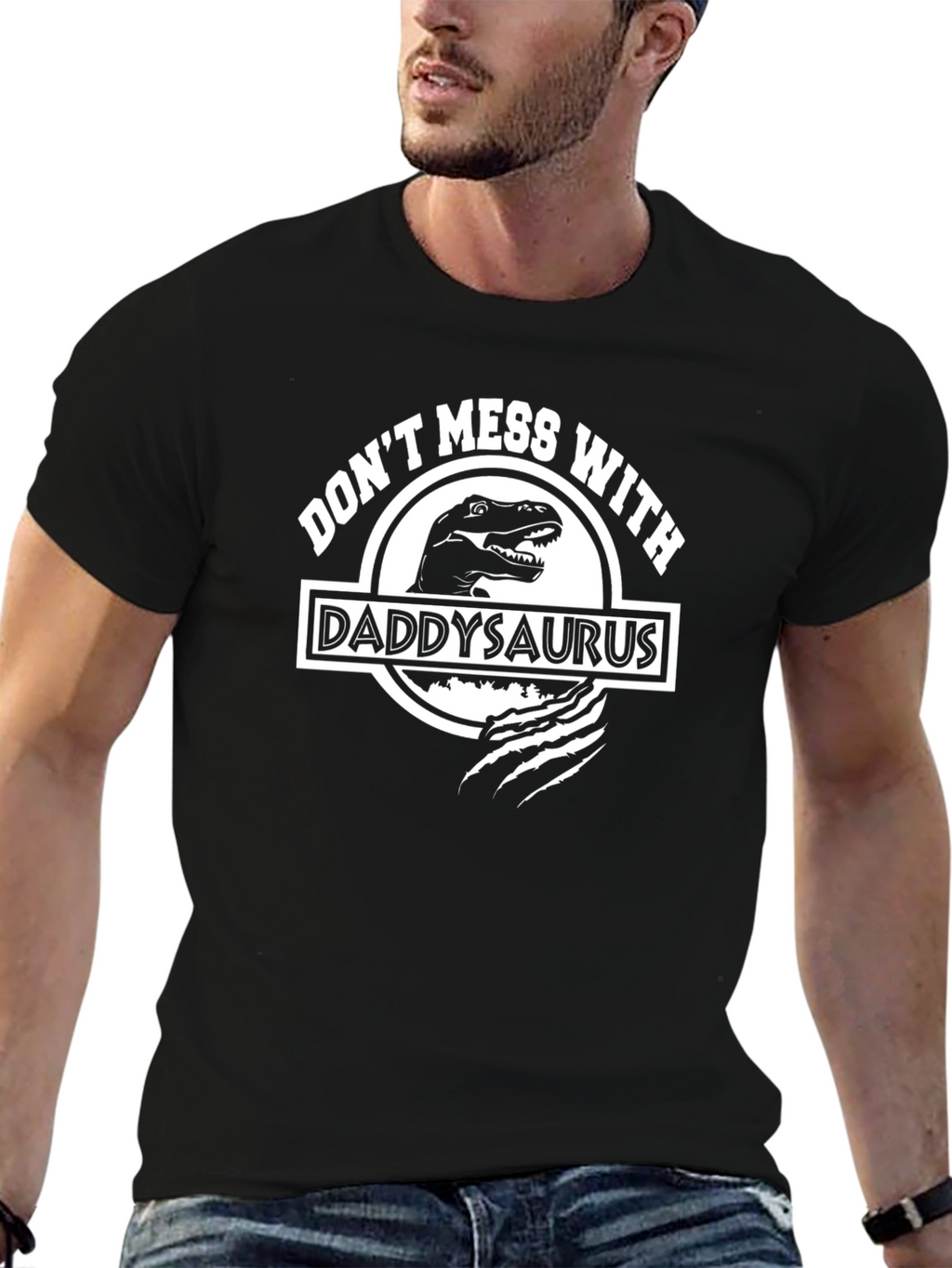 Daddysaurus T-Shirt - Jurassic Dad Tee