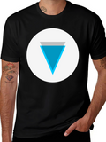 Modern Graphic Tee - Inverted Triangle Design
