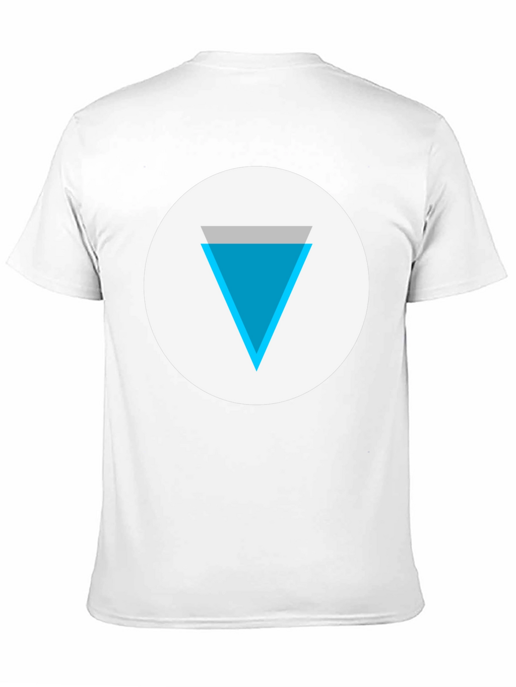 Modern Graphic Tee - Inverted Triangle Design