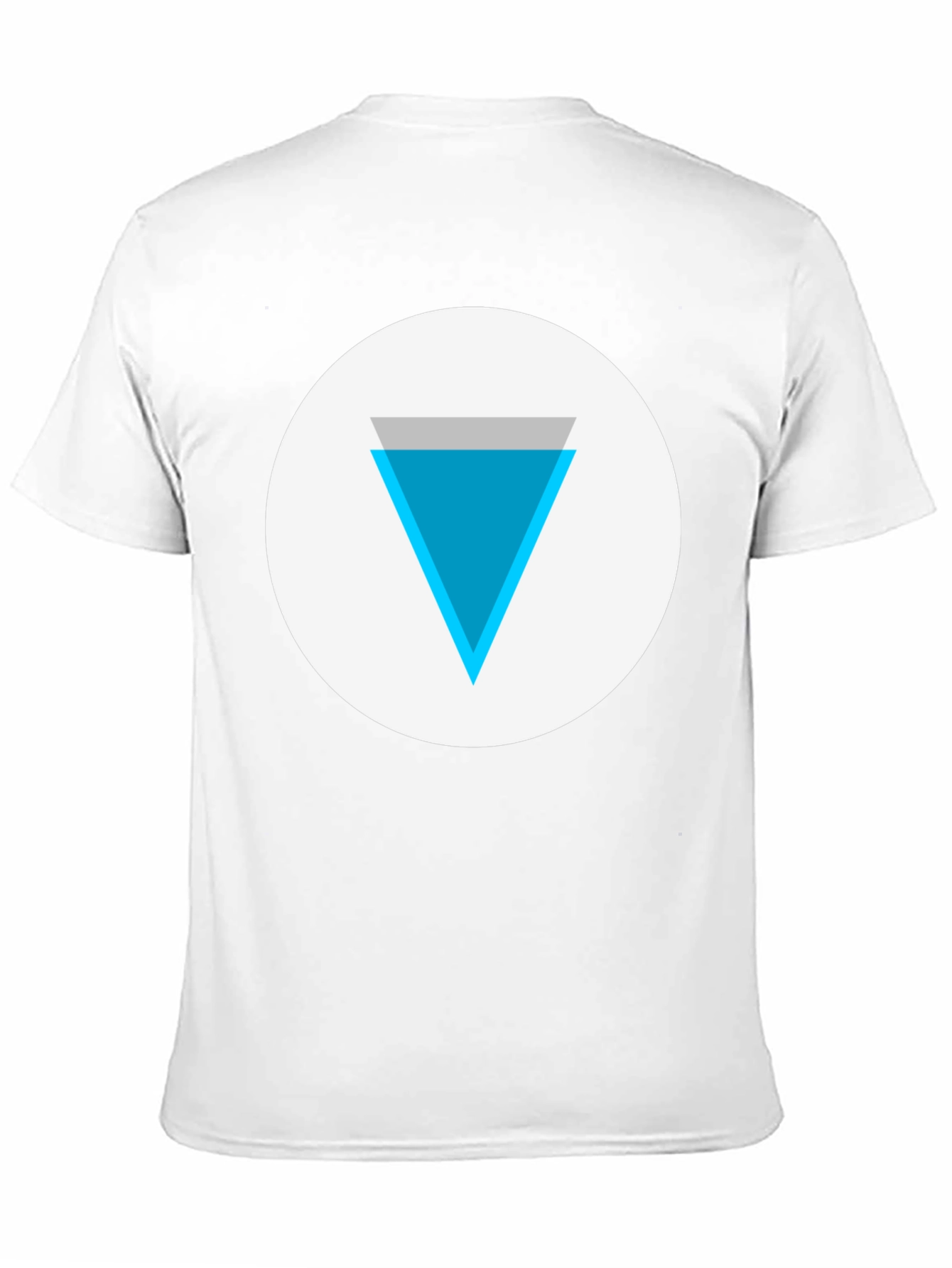 Modern Graphic Tee - Inverted Triangle Design