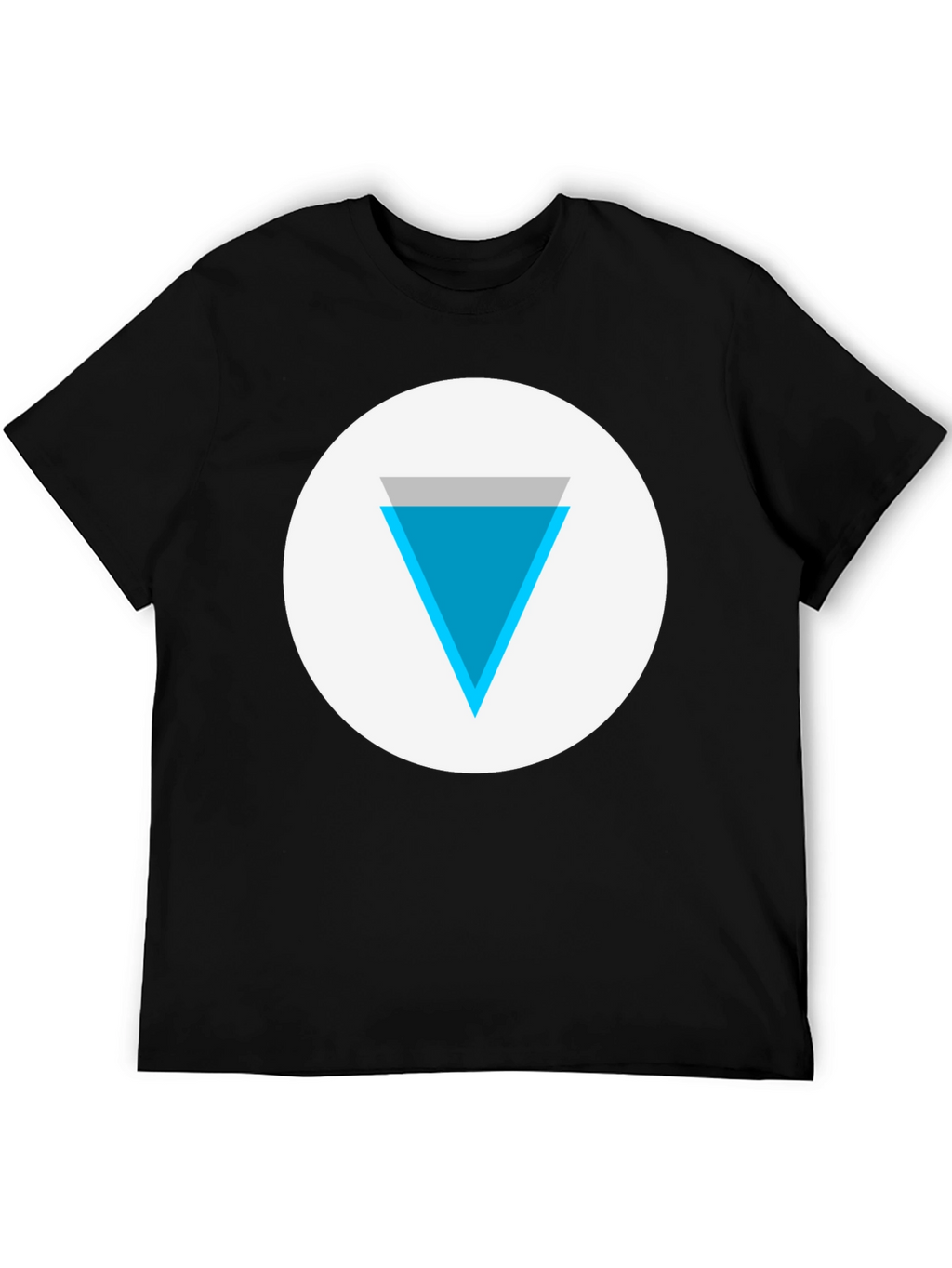 Modern Graphic Tee - Inverted Triangle Design