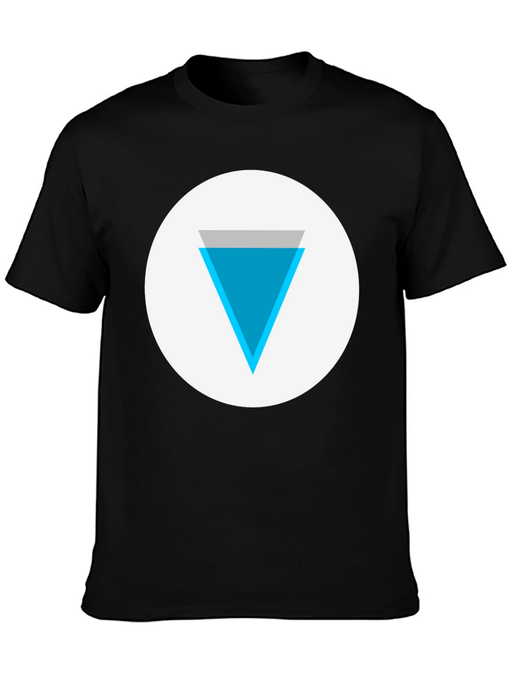 Modern Graphic Tee - Inverted Triangle Design