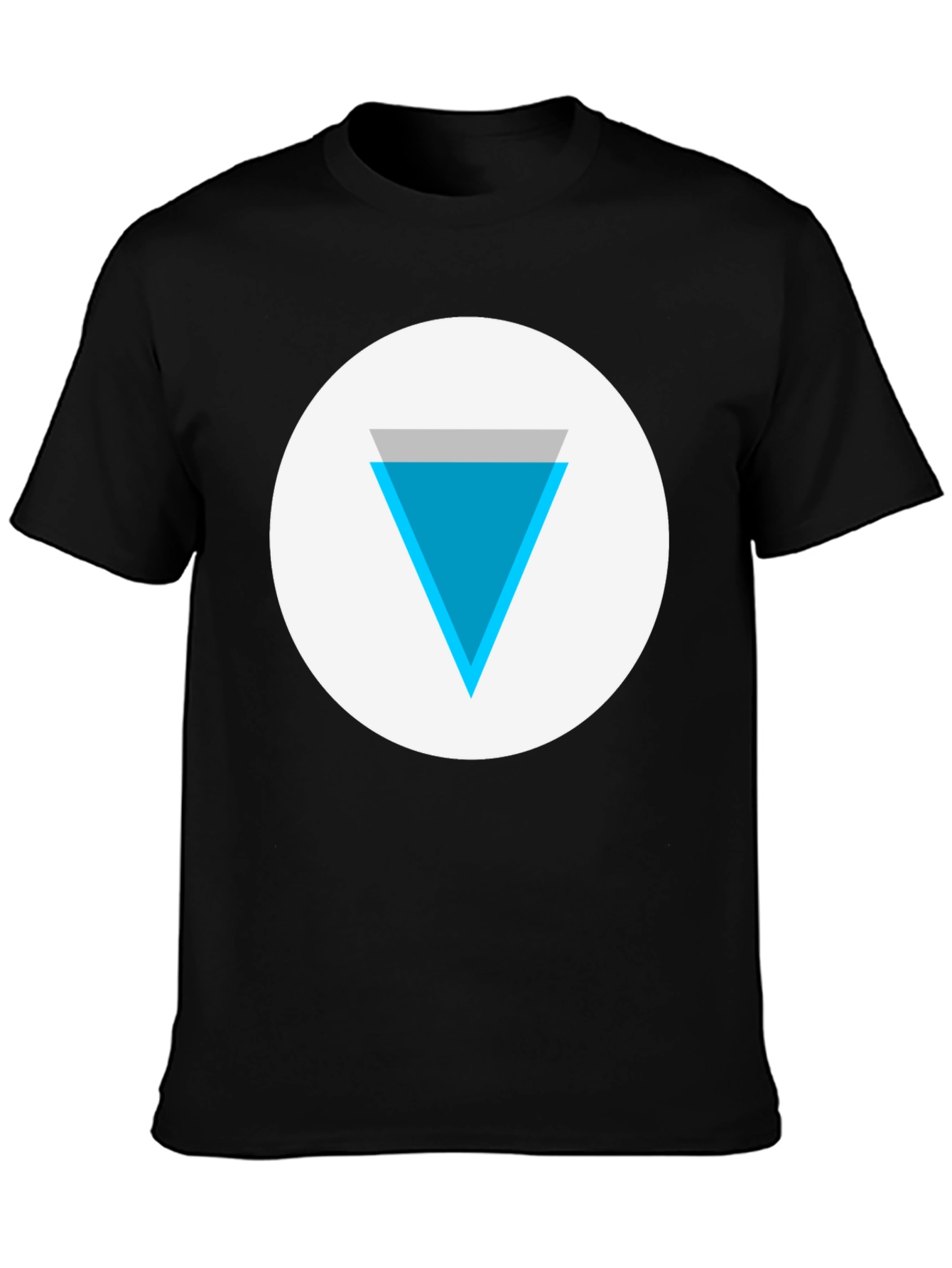 Modern Graphic Tee - Inverted Triangle Design