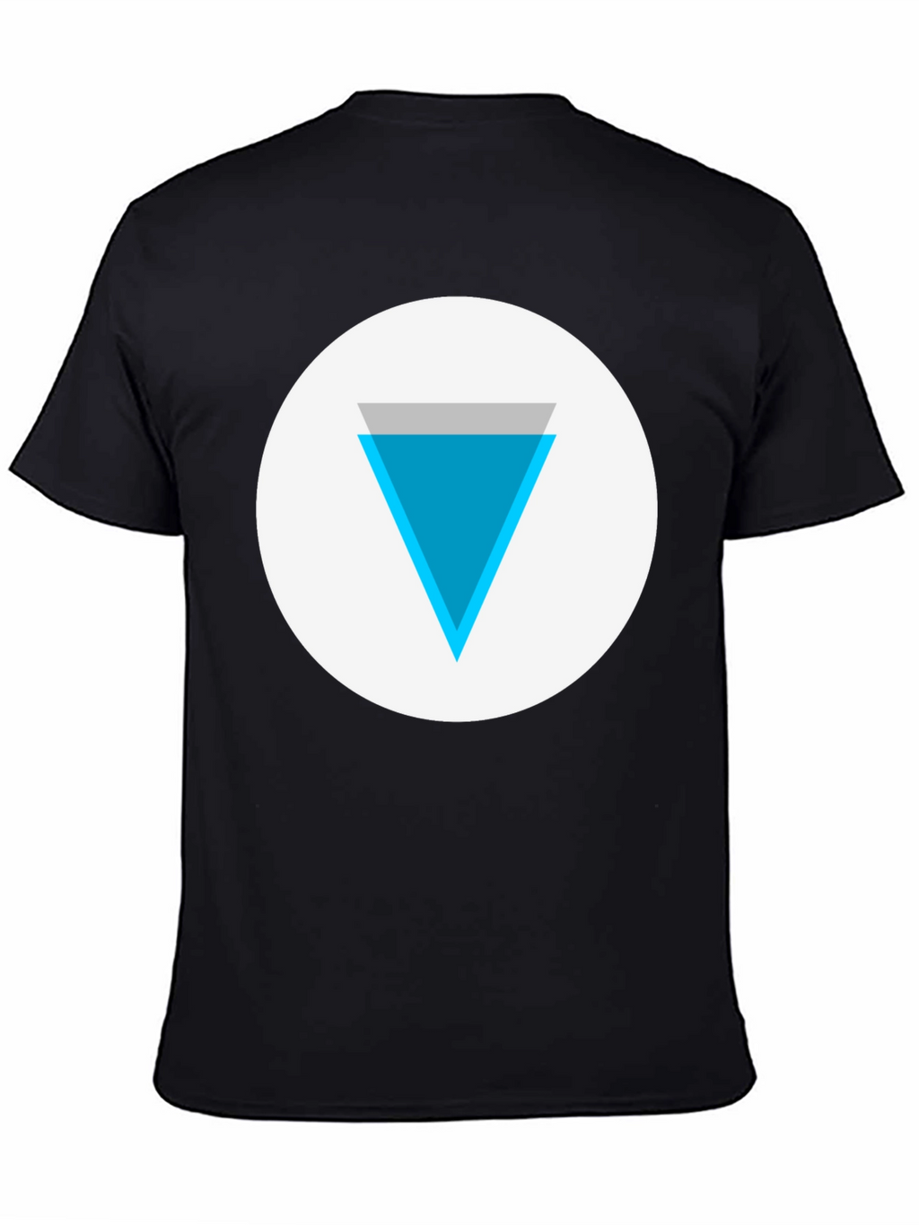 Modern Graphic Tee - Inverted Triangle Design