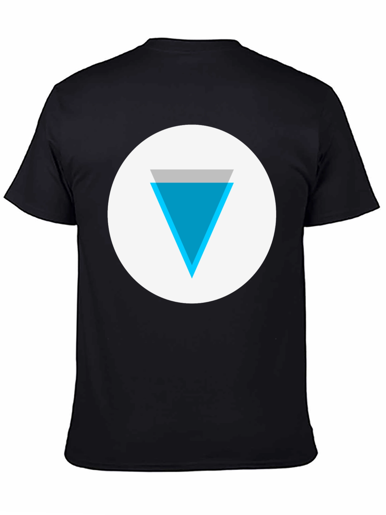 Modern Graphic Tee - Inverted Triangle Design