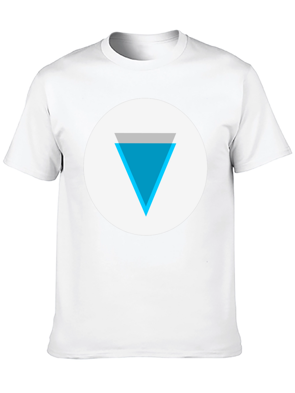 Modern Graphic Tee - Inverted Triangle Design