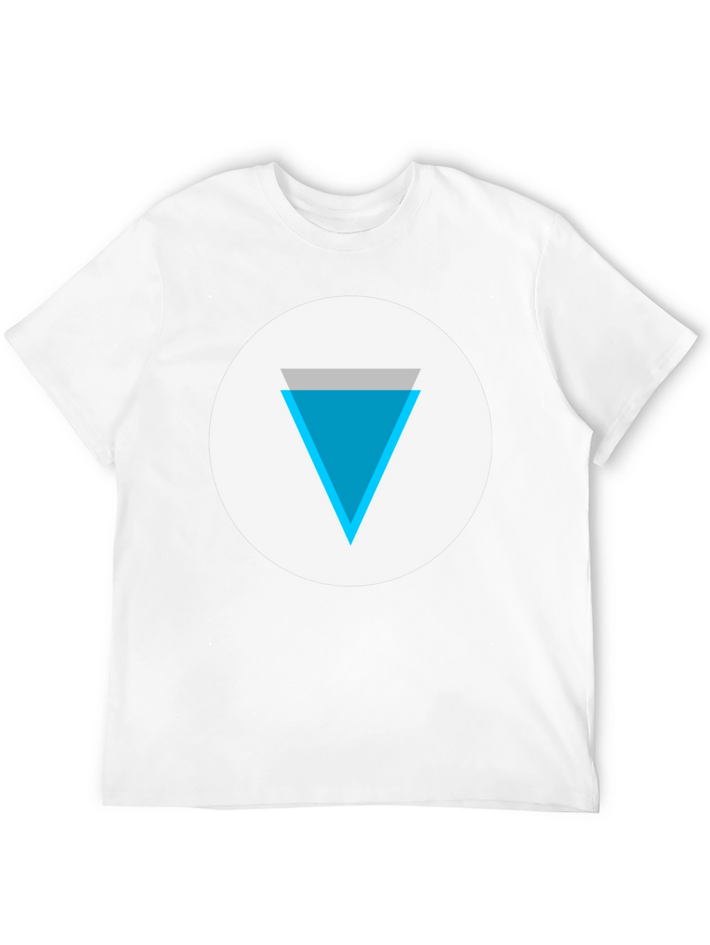 Modern Graphic Tee - Inverted Triangle Design