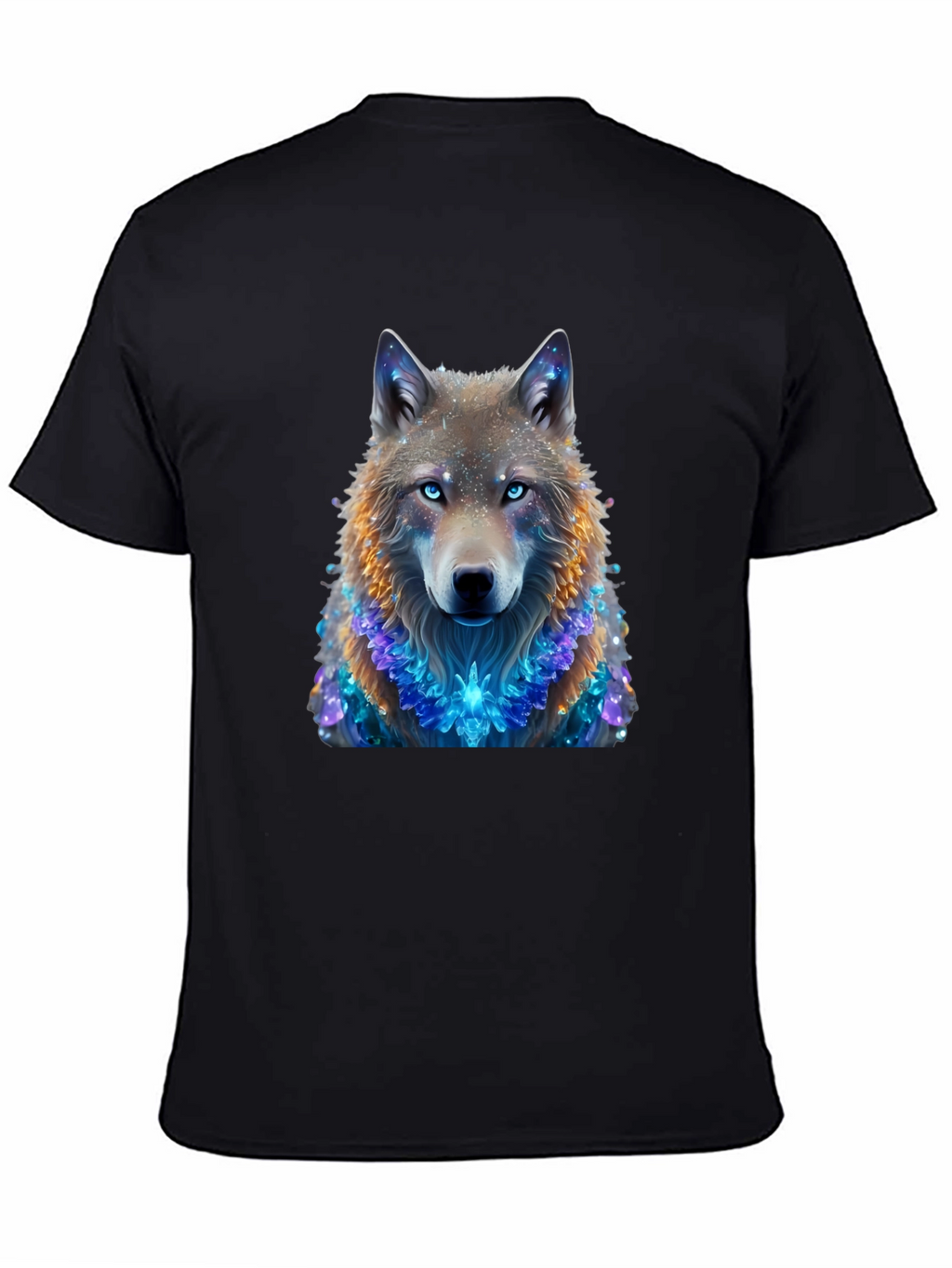 Wolf Graphic Black T-Shirt