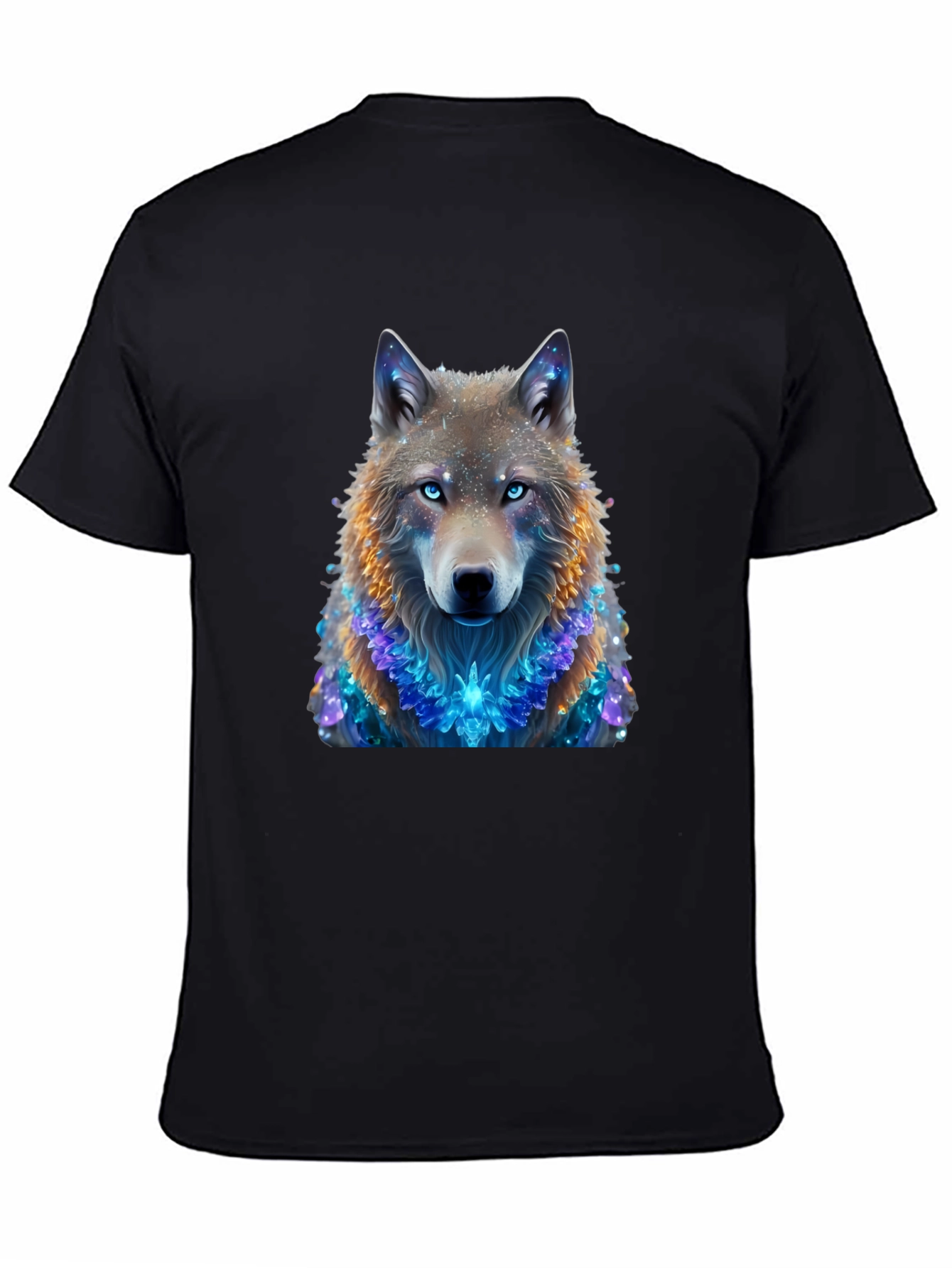 Wolf Graphic Black T-Shirt
