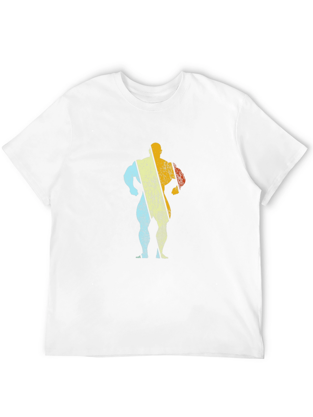 Retro Bodybuilder Graphic T-Shirt