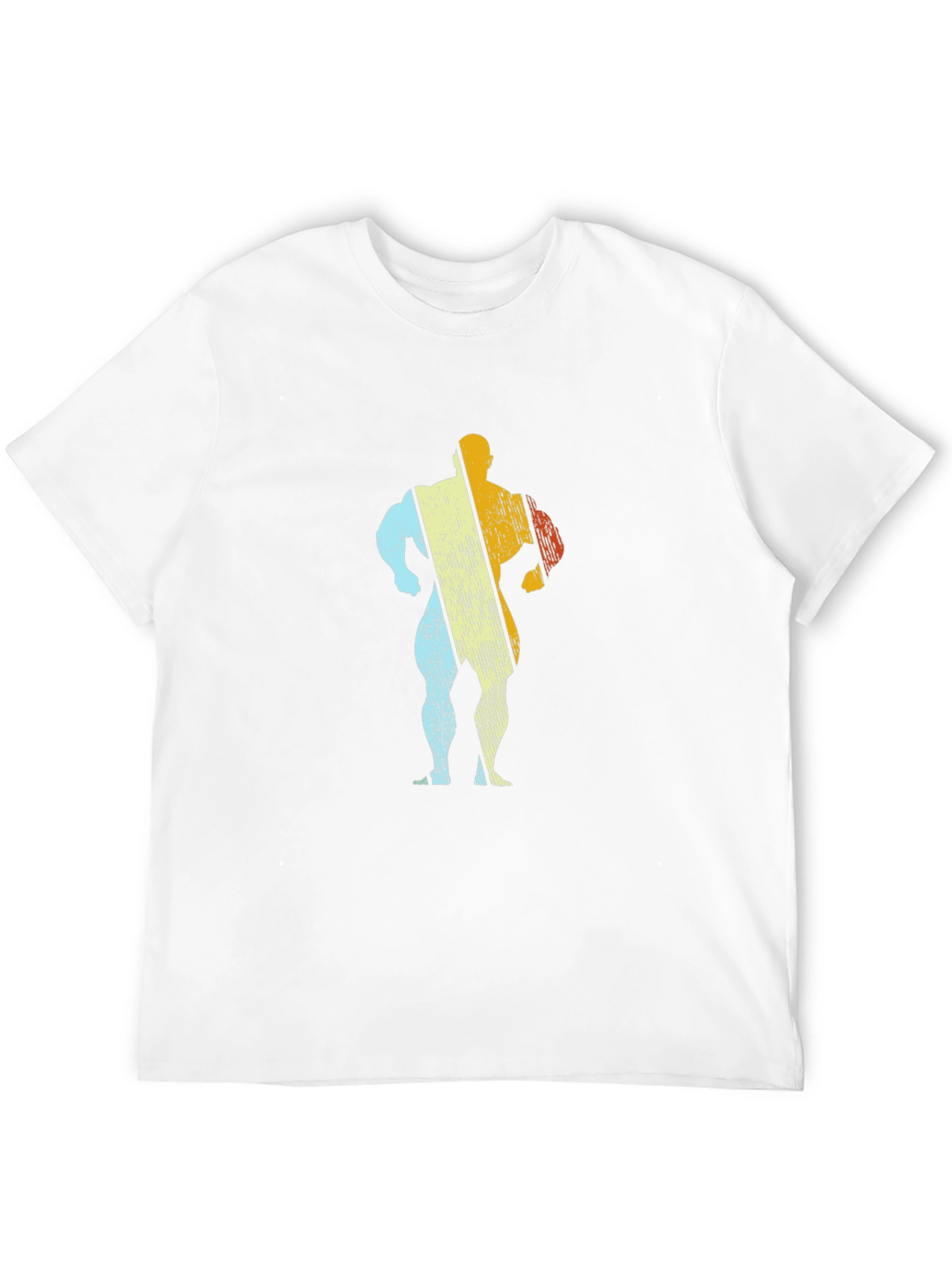 Retro Bodybuilder Graphic T-Shirt