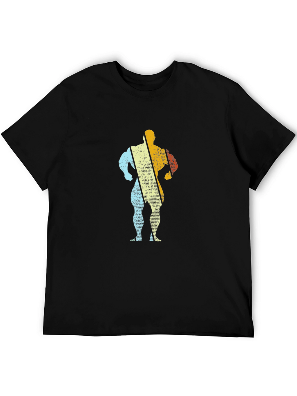 Retro Bodybuilder Graphic T-Shirt