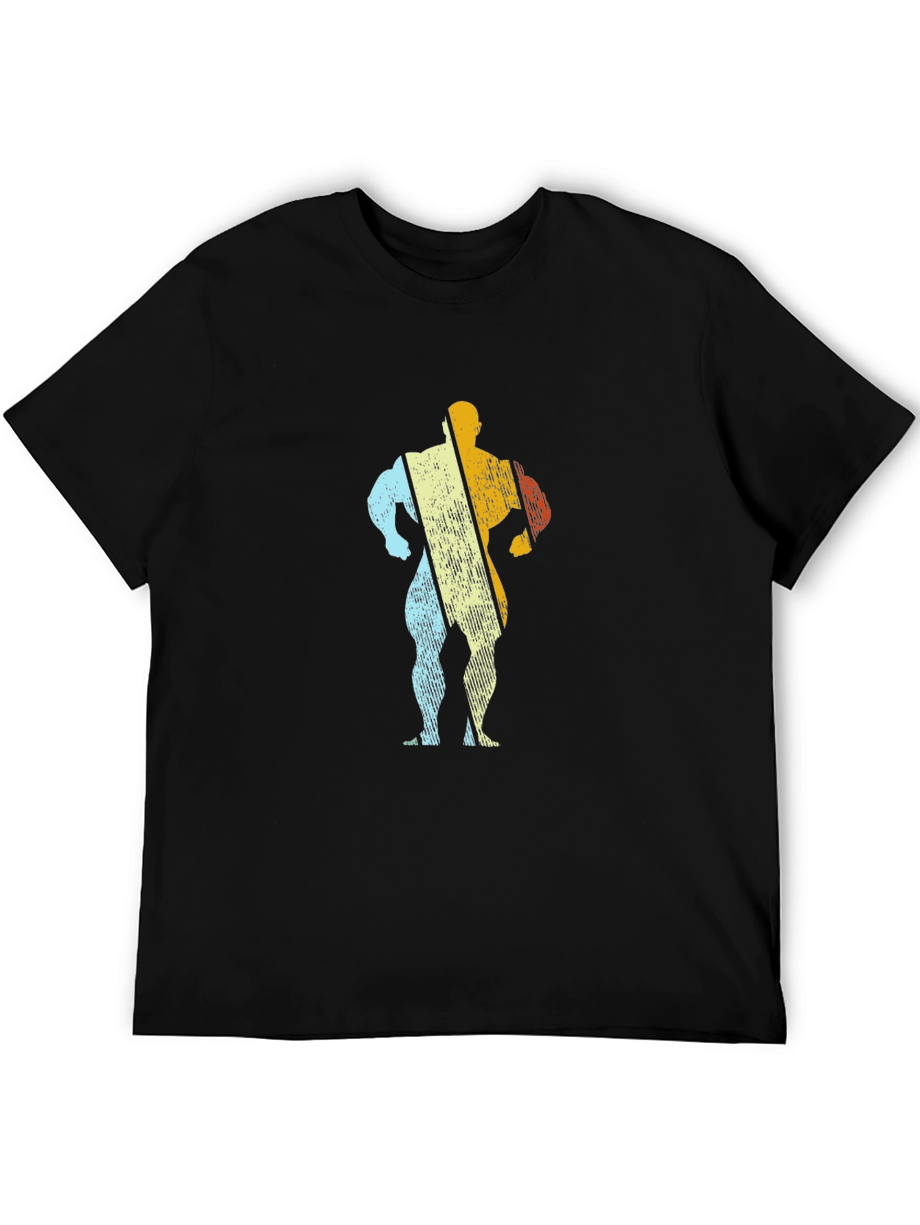 Retro Bodybuilder Graphic T-Shirt