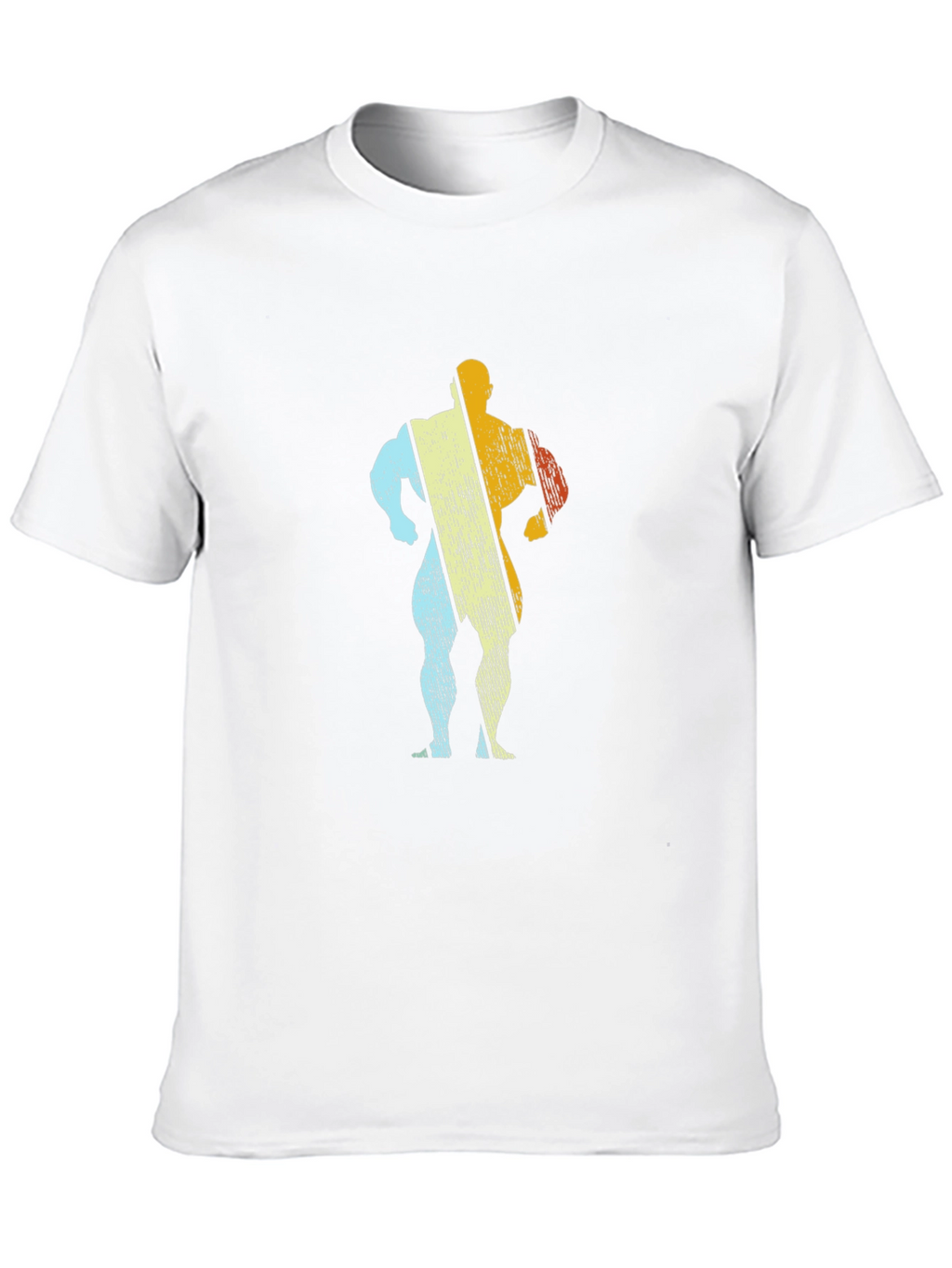 Retro Bodybuilder Graphic T-Shirt