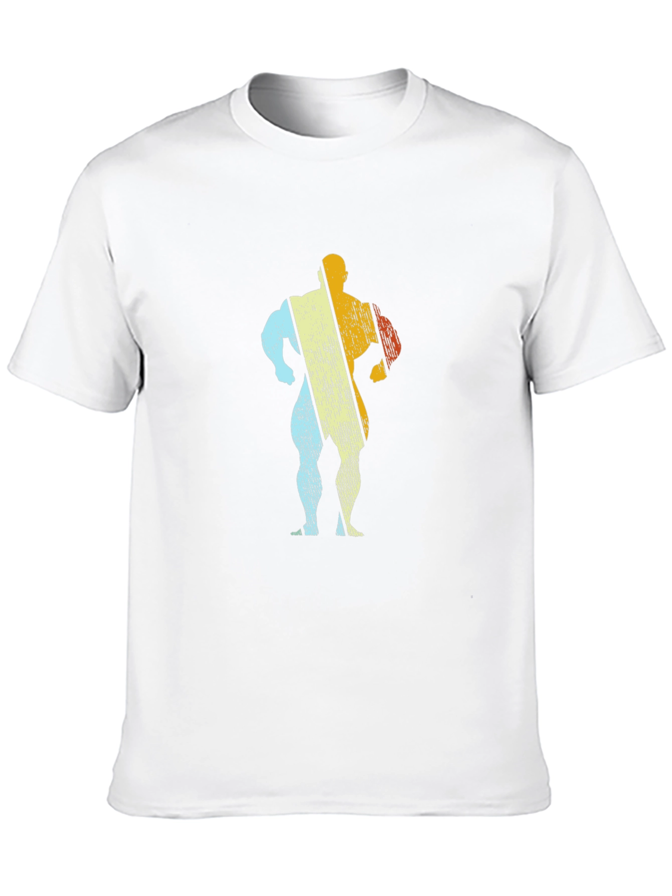 Retro Bodybuilder Graphic T-Shirt
