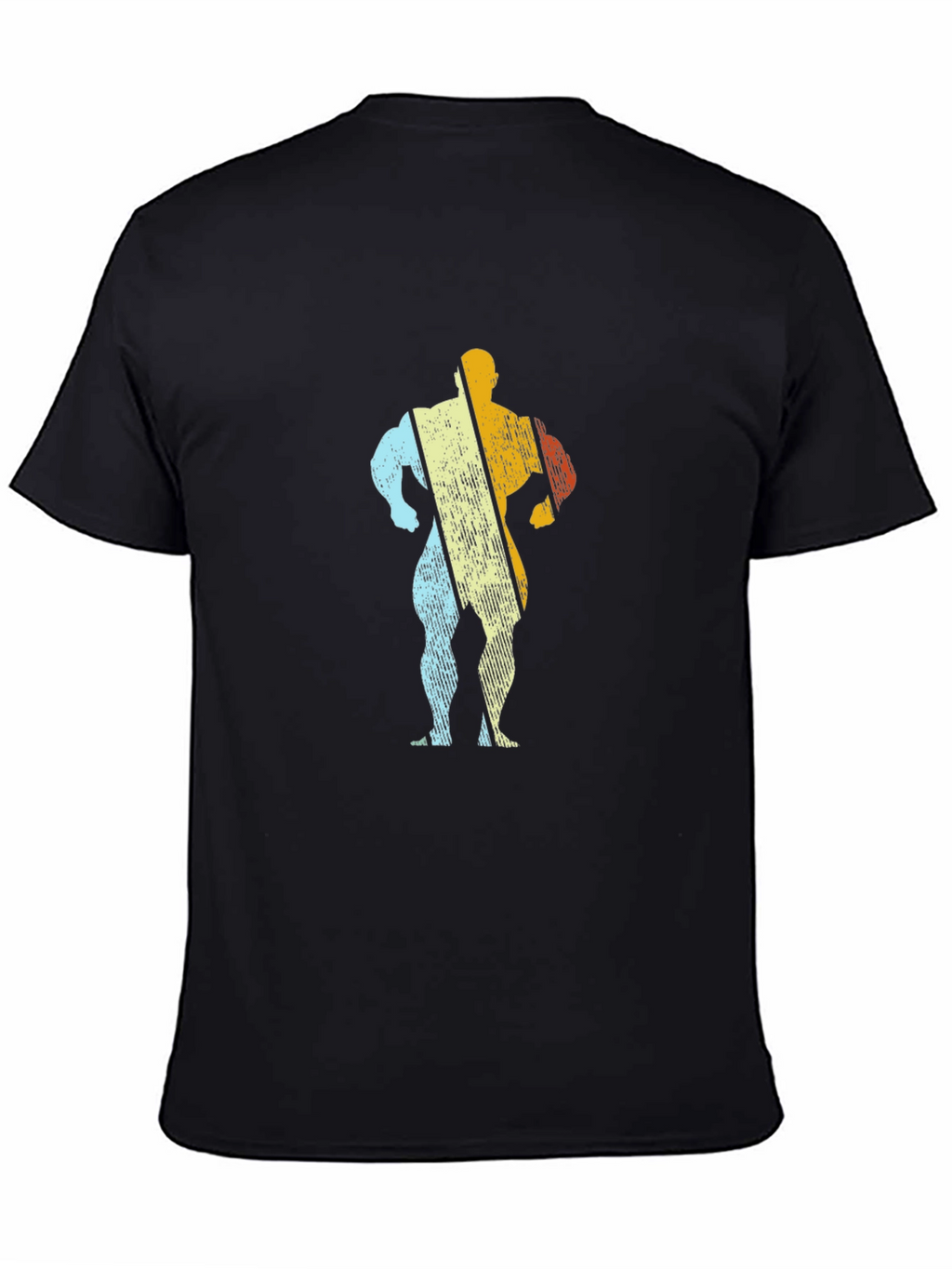 Retro Bodybuilder Graphic T-Shirt
