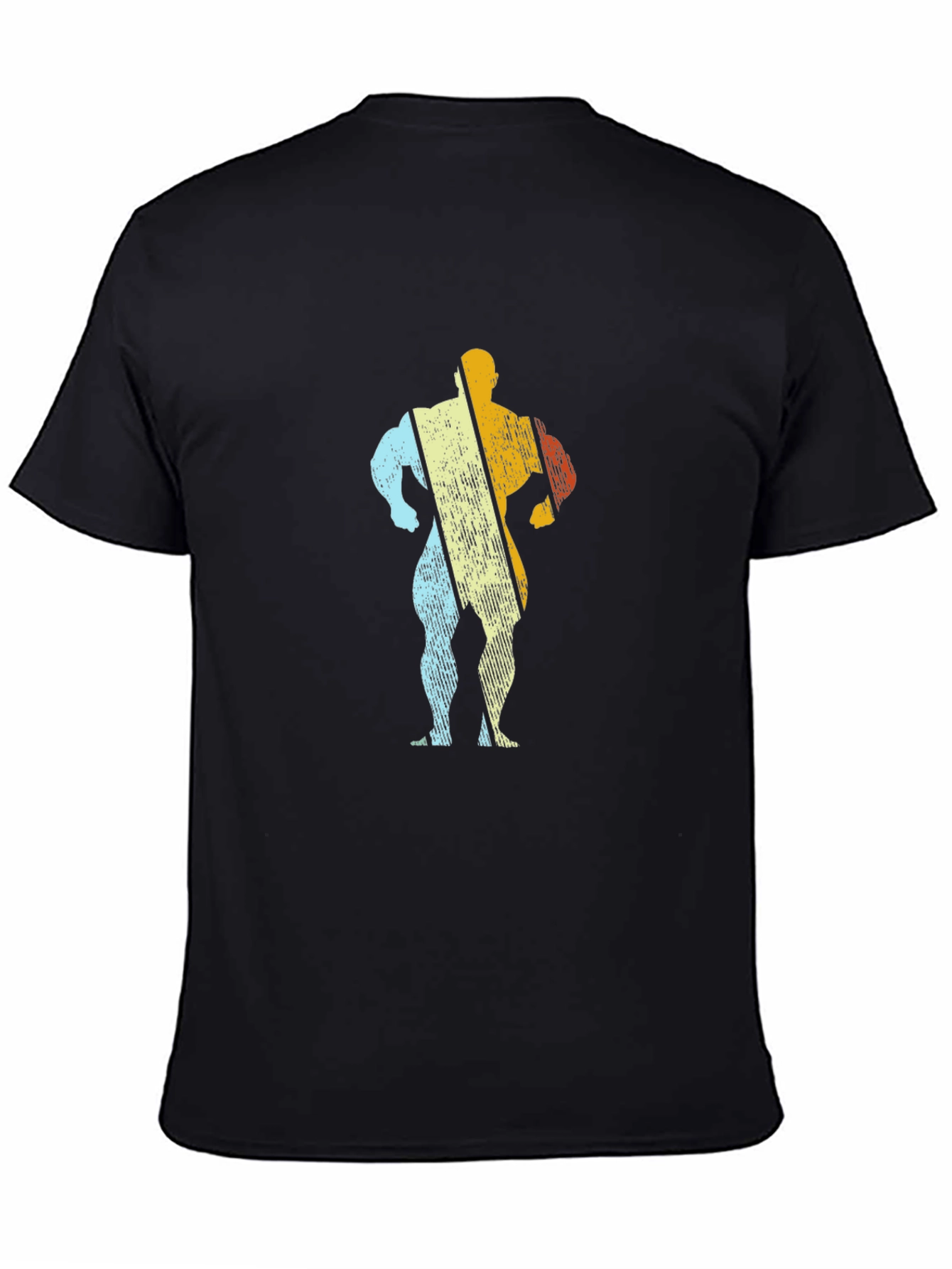 Retro Bodybuilder Graphic T-Shirt