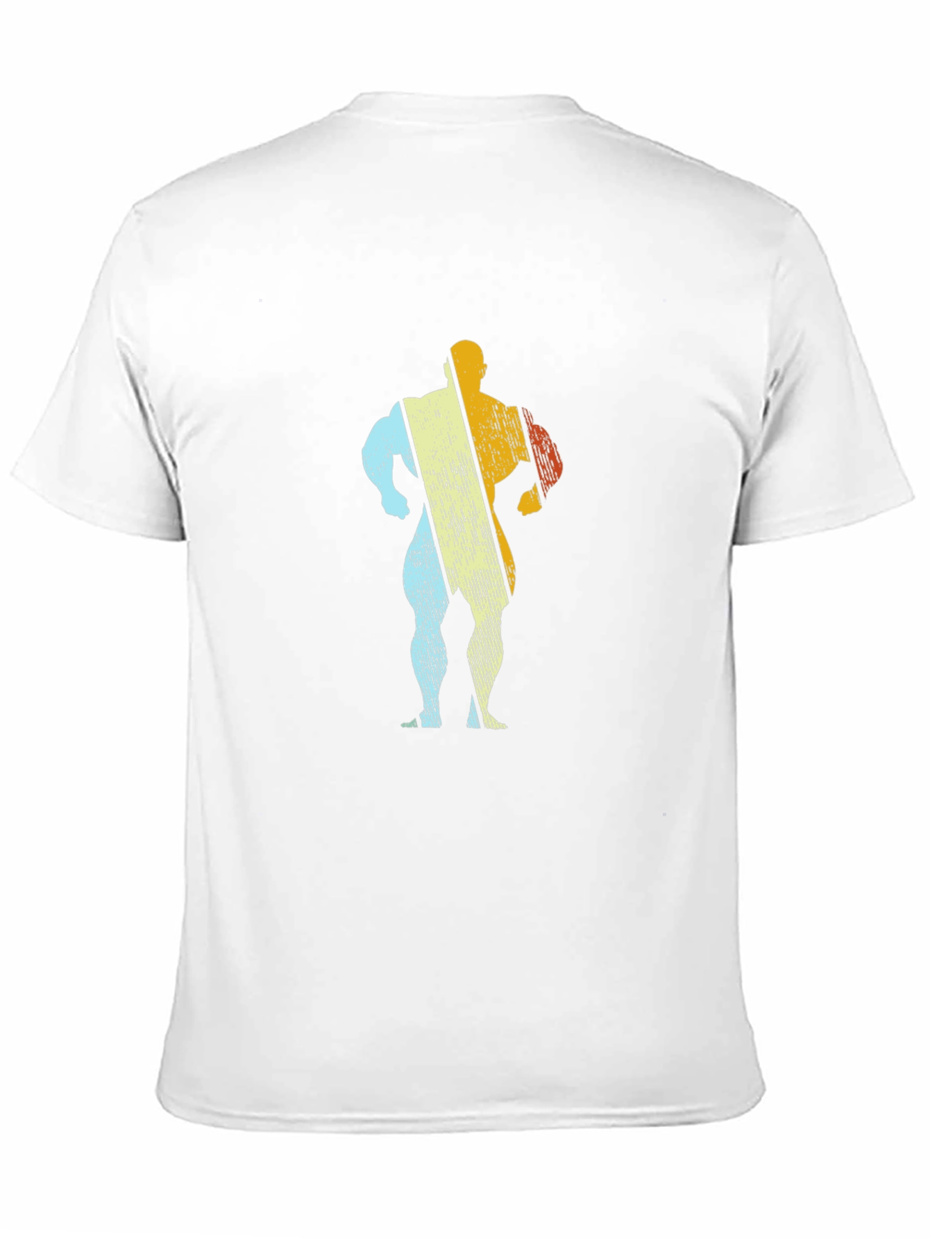 Retro Bodybuilder Graphic T-Shirt