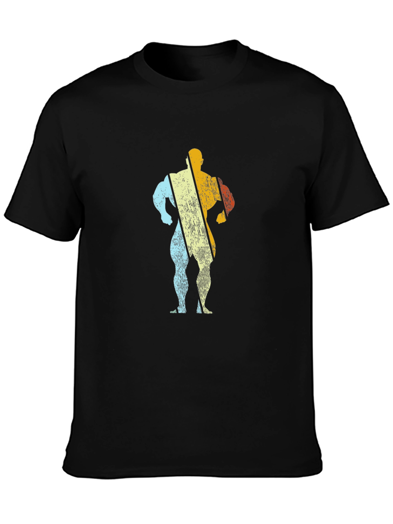 Retro Bodybuilder Graphic T-Shirt