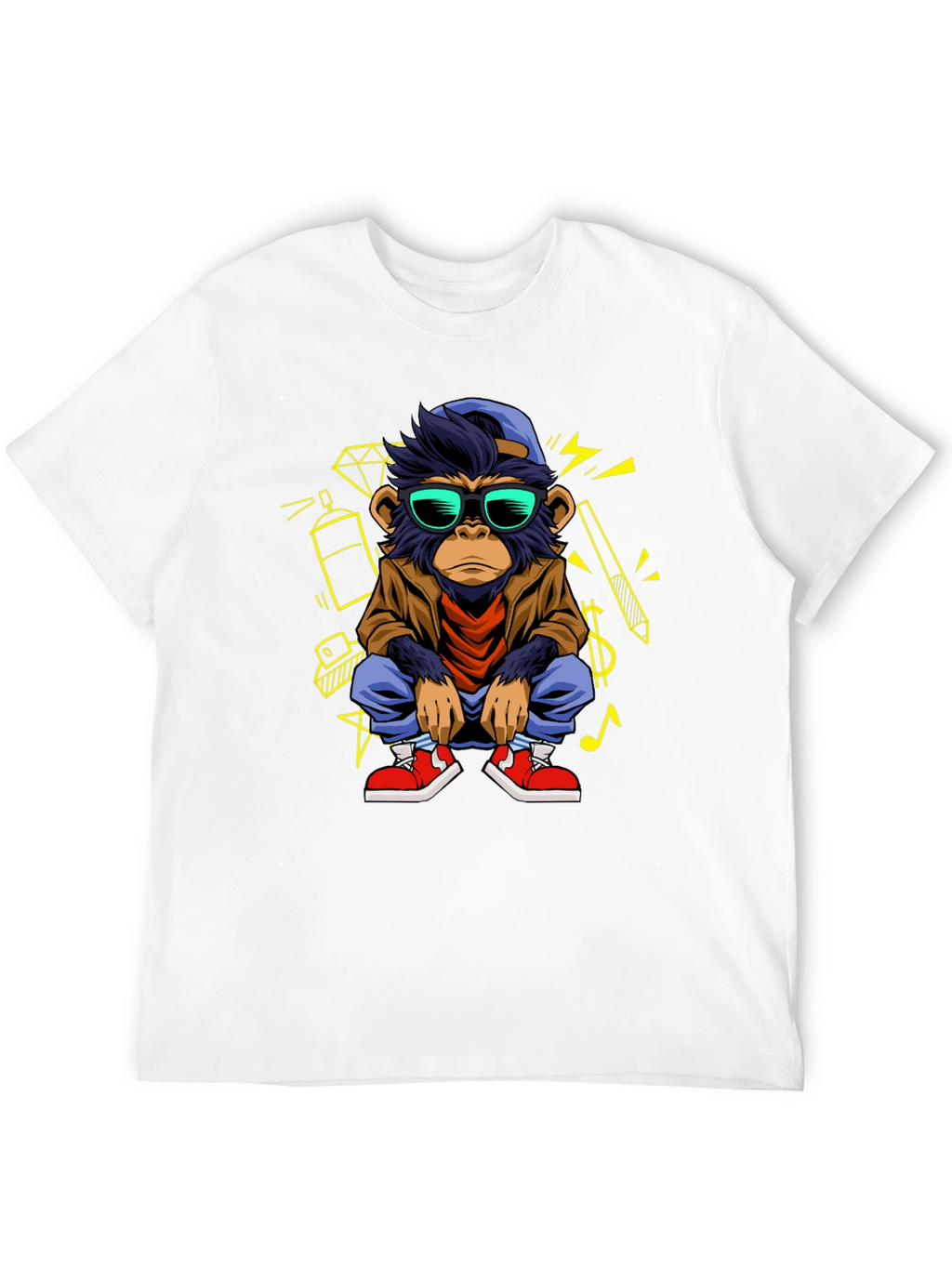 Cool Monkey Graphic Tee - Streetwear Style