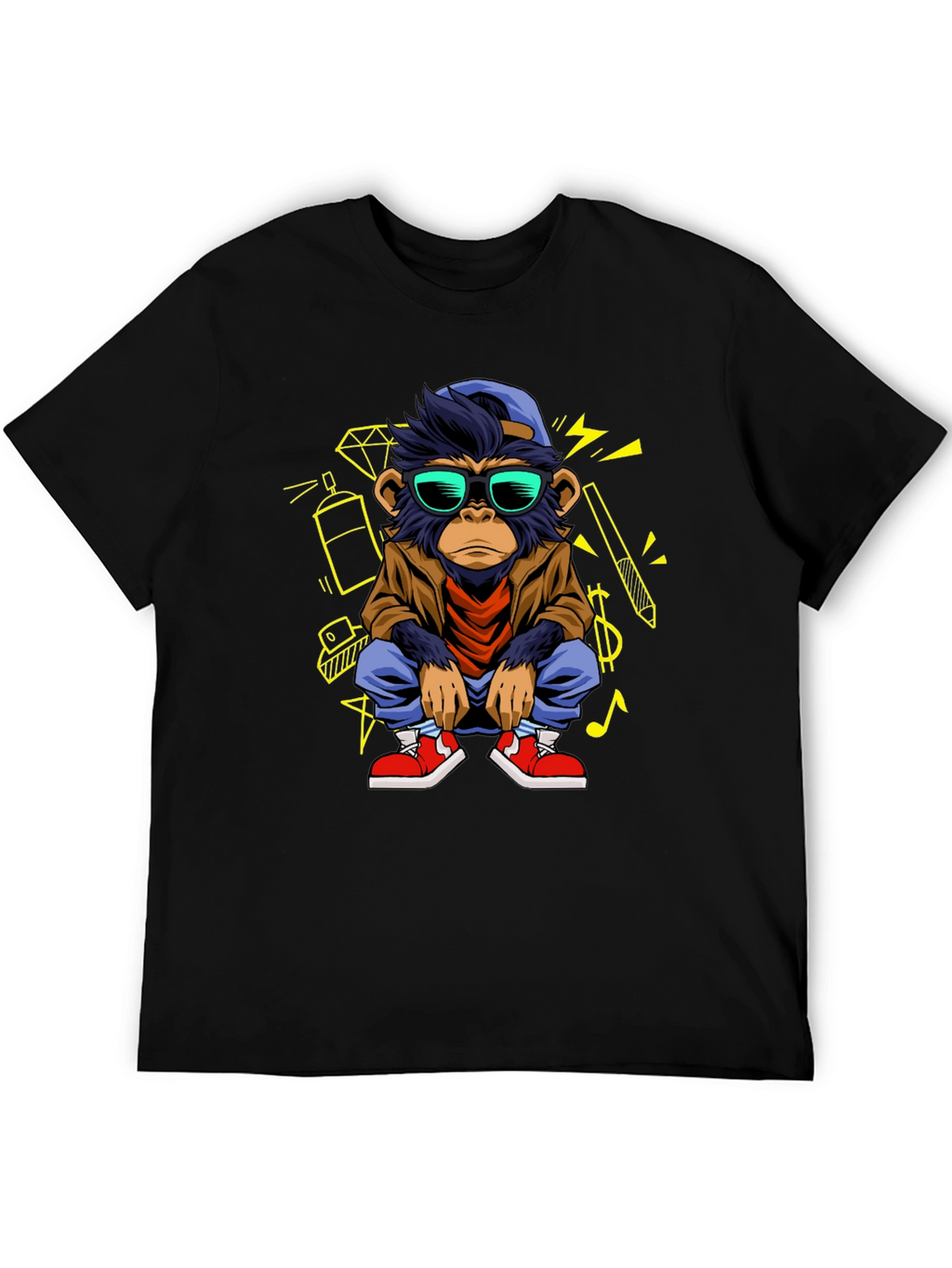Cool Monkey Graphic Tee - Streetwear Style
