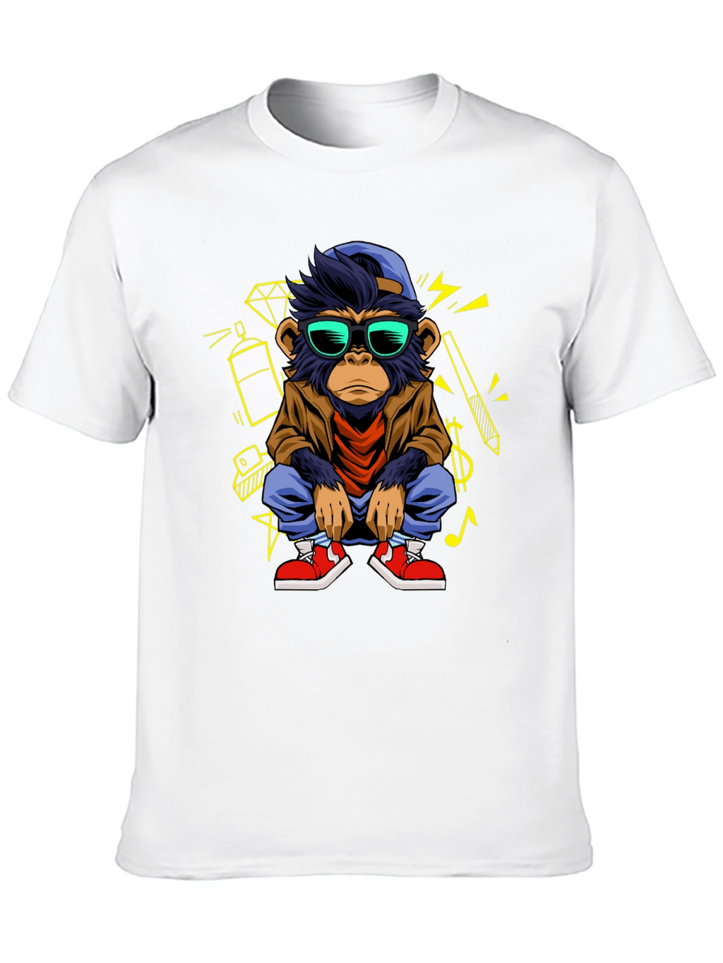 Cool Monkey Graphic Tee - Streetwear Style