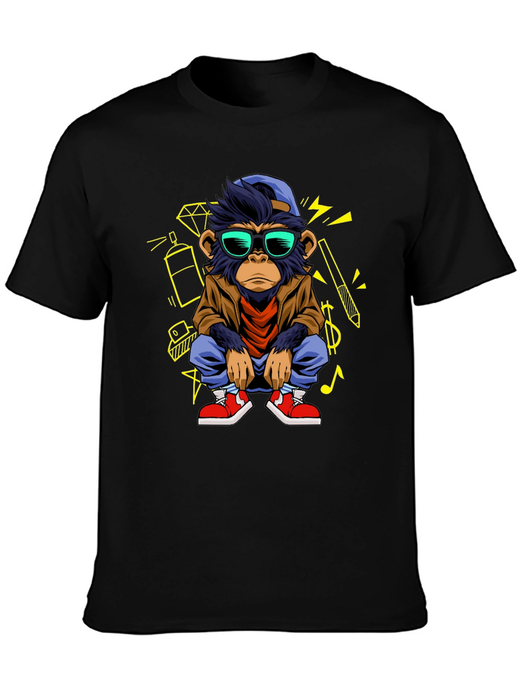 Cool Monkey Graphic Tee - Streetwear Style