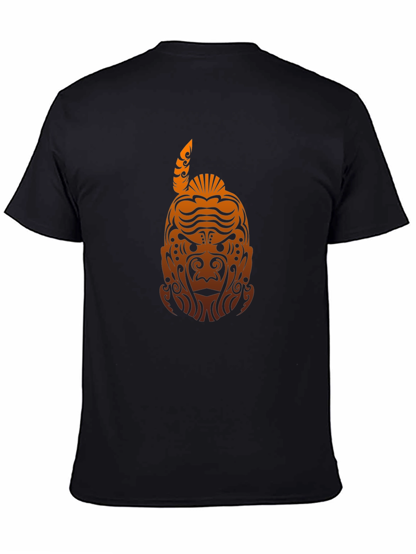 Tribal Gorilla Graphic Tee - Mens Black T-Shirt