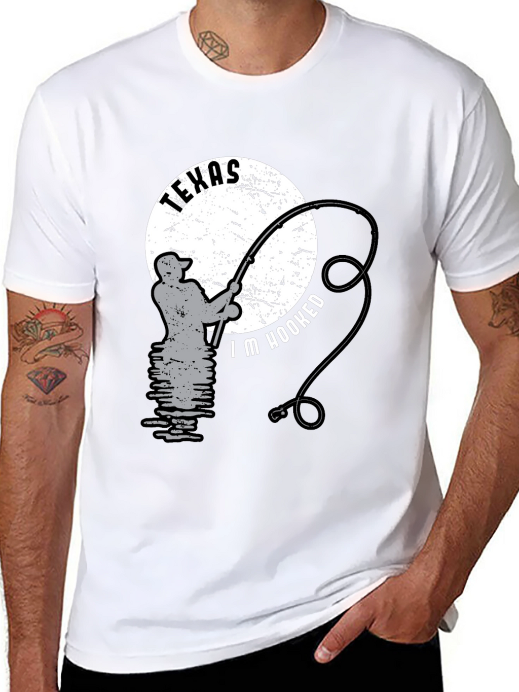 Texas Fishing T-Shirt - Im Hooked!
