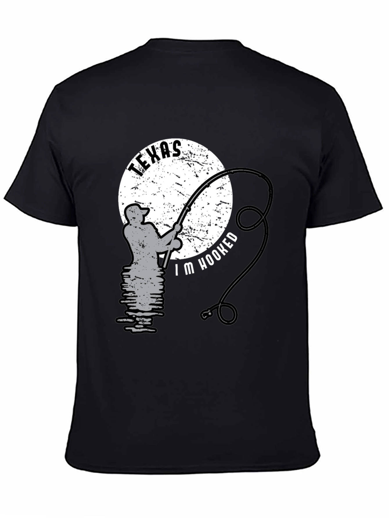 Texas Fishing T-Shirt - Im Hooked!