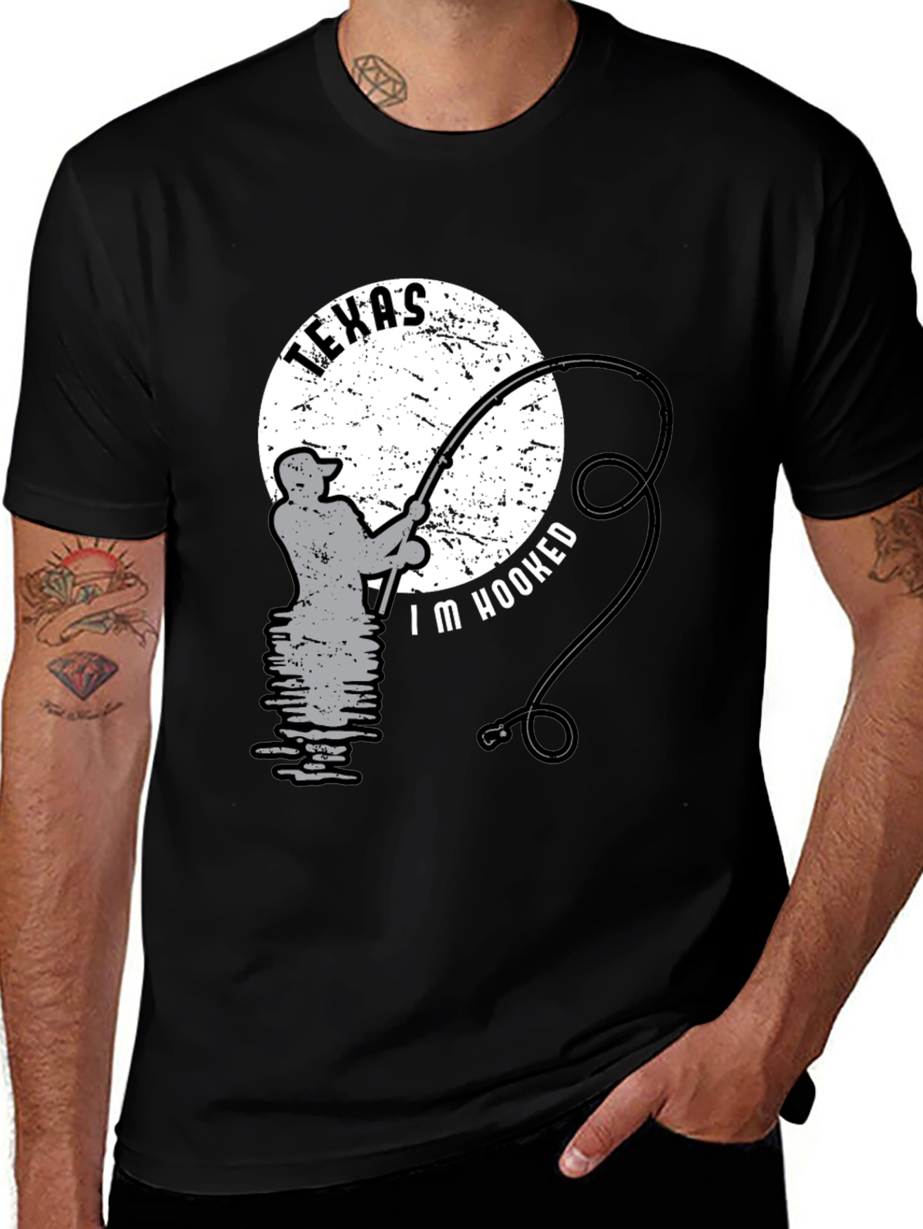 Texas Fishing T-Shirt - Im Hooked!