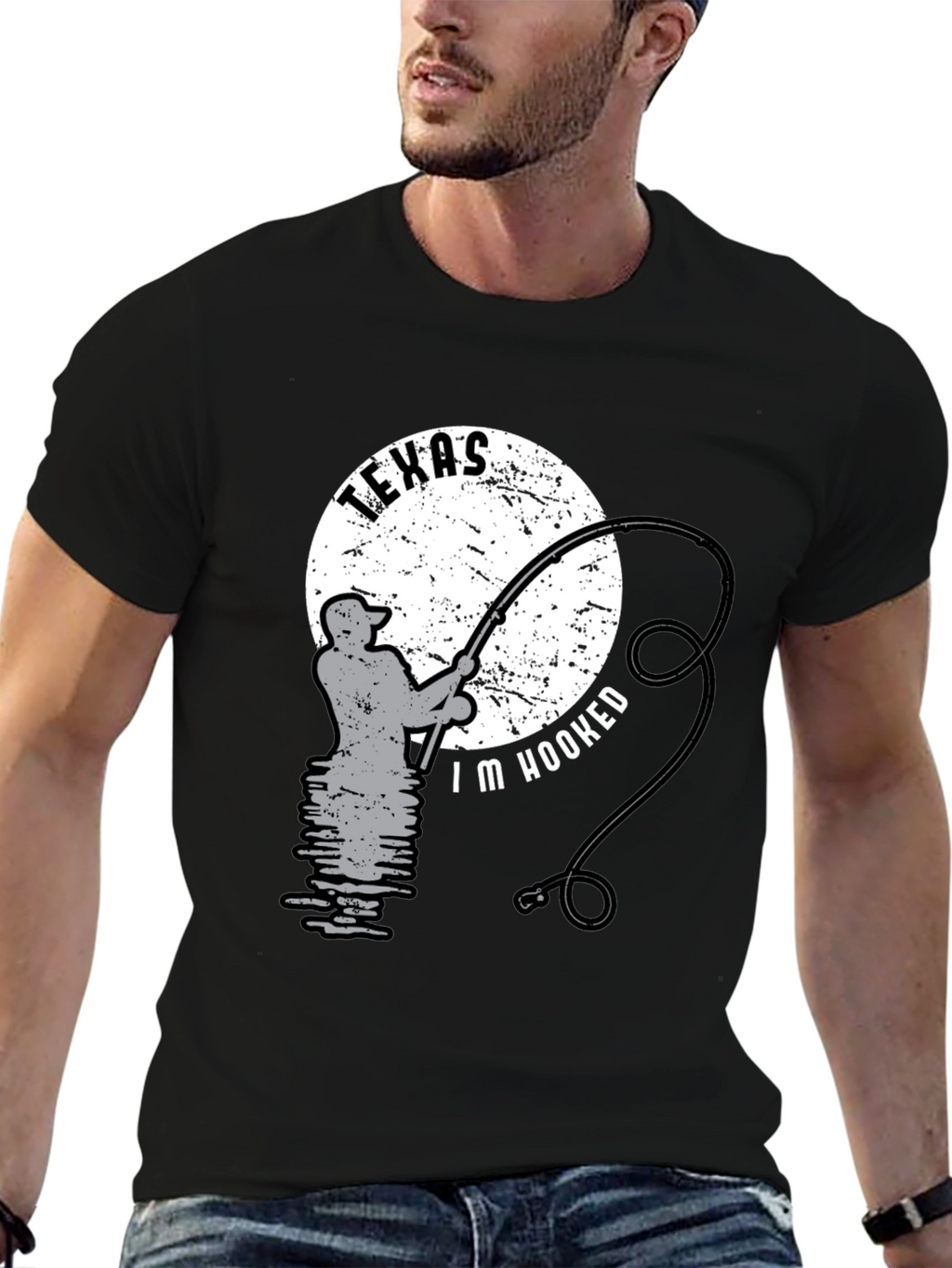 Texas Fishing T-Shirt - Im Hooked!