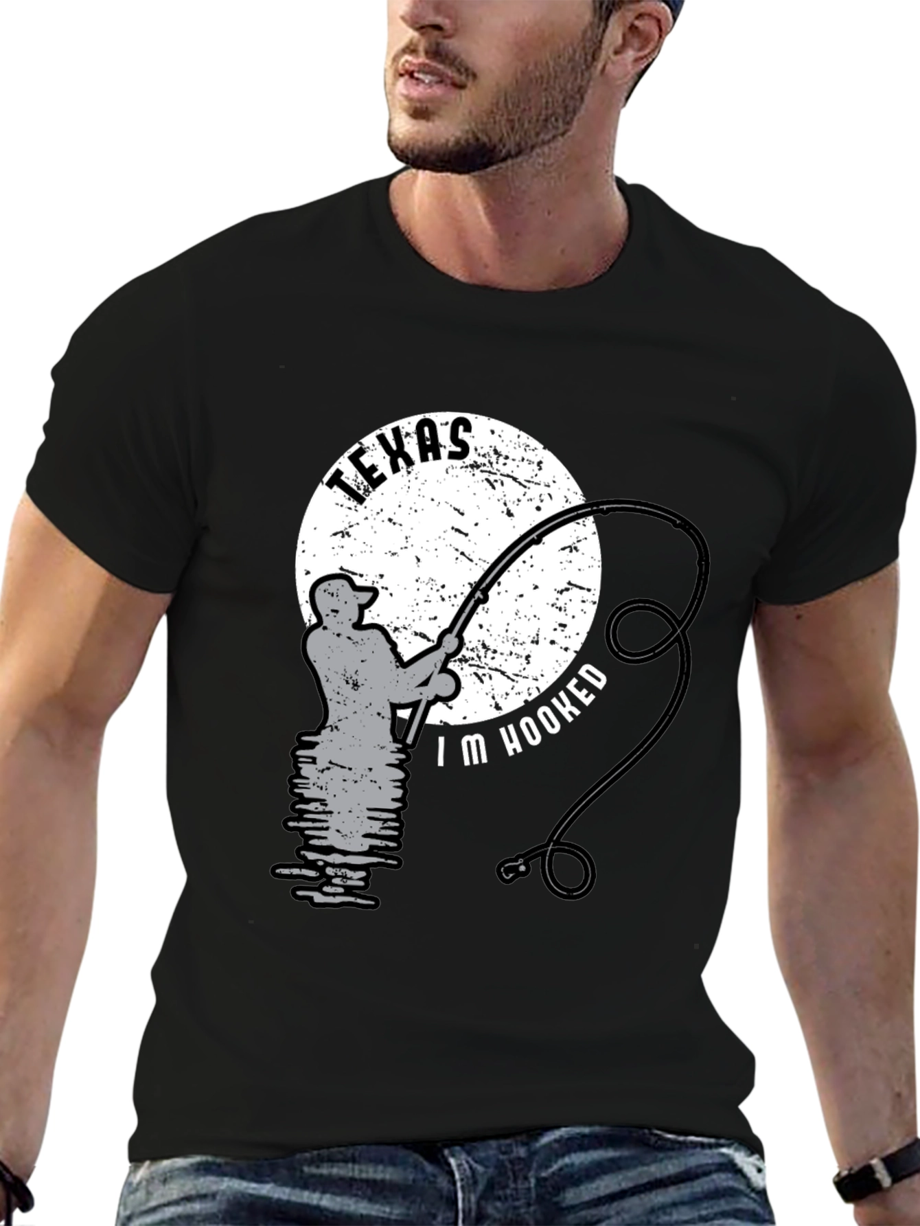 Texas Fishing T-Shirt - Im Hooked!