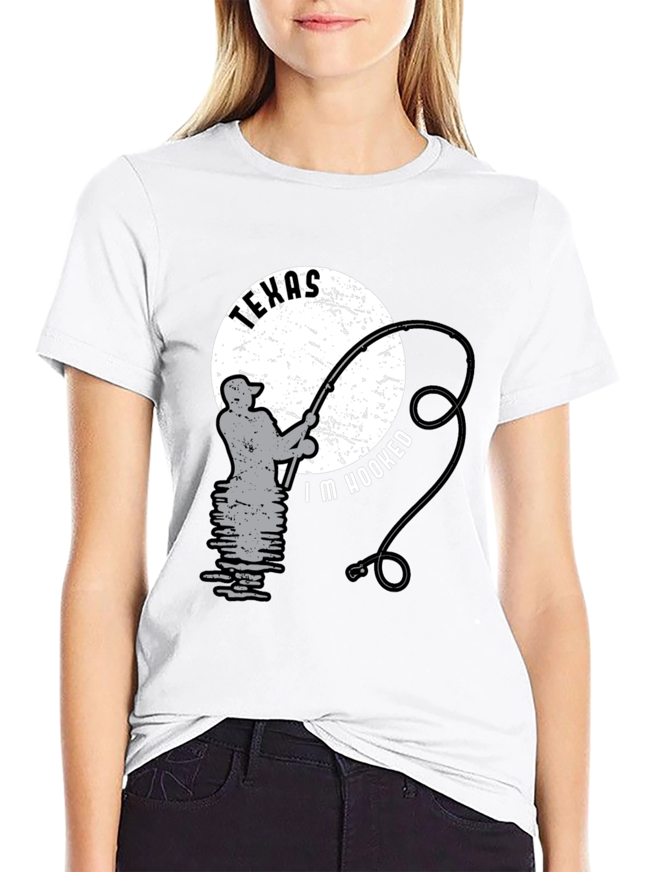 Texas Fishing T-Shirt - Im Hooked!