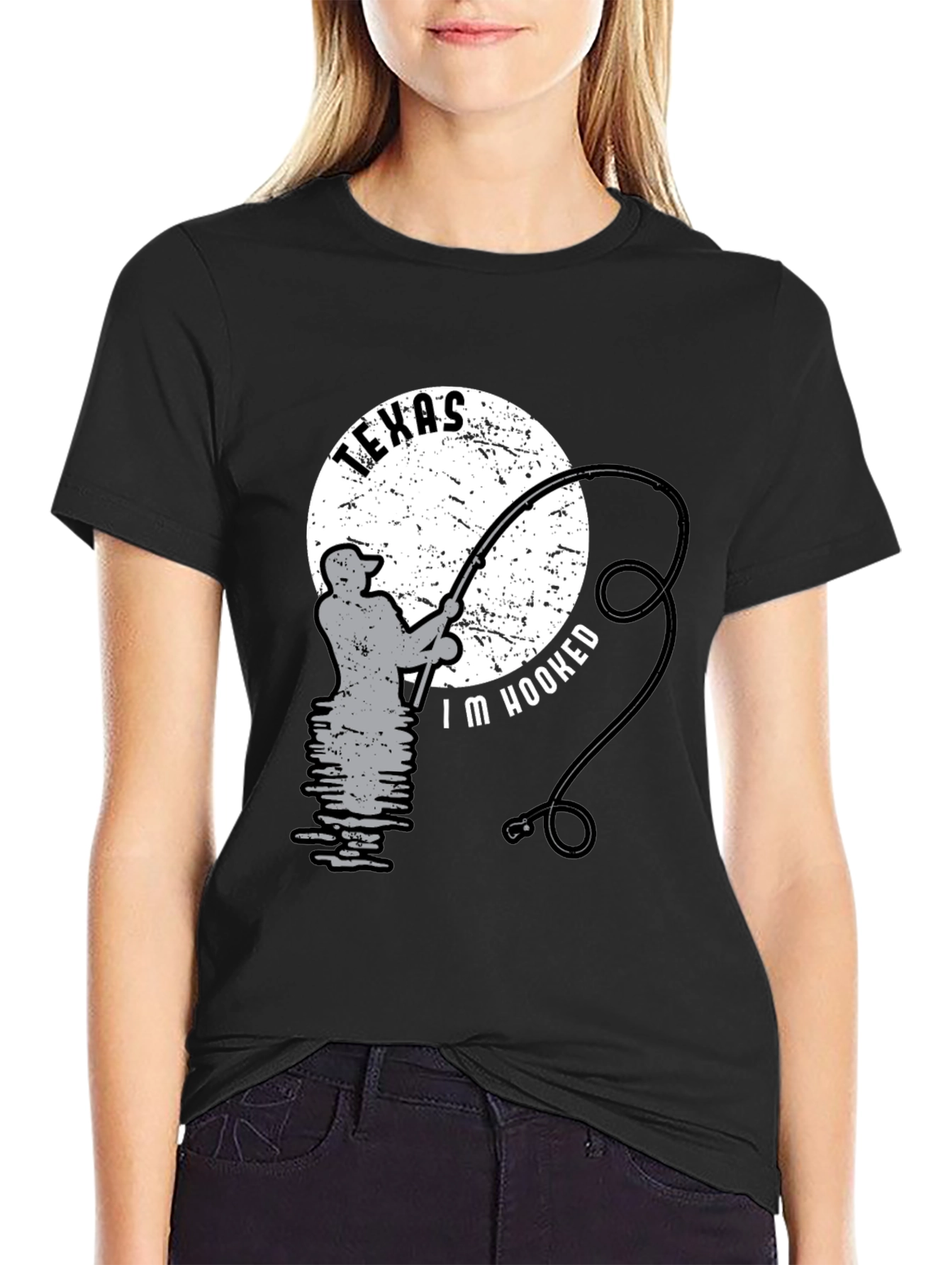 Texas Fishing T-Shirt - Im Hooked!