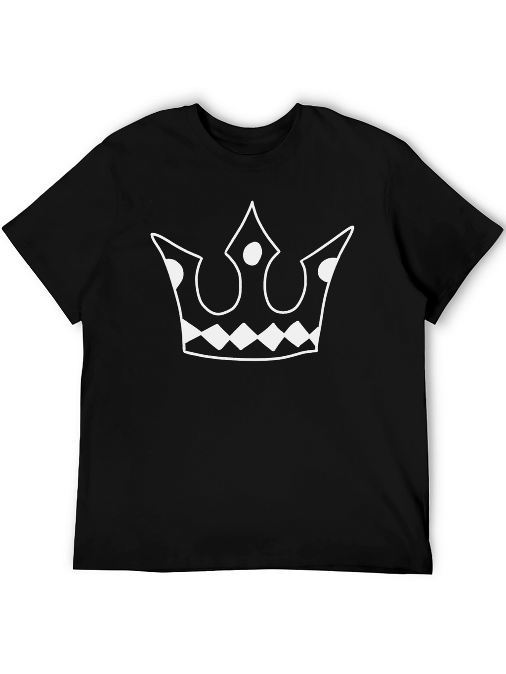 Crown Graphic Tee - Black