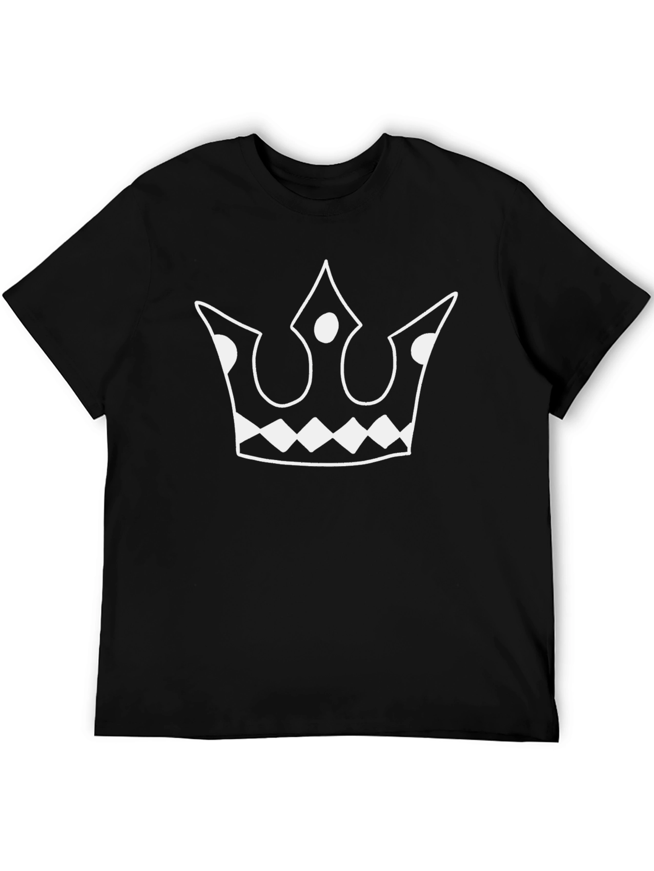 Crown Graphic Tee - Black