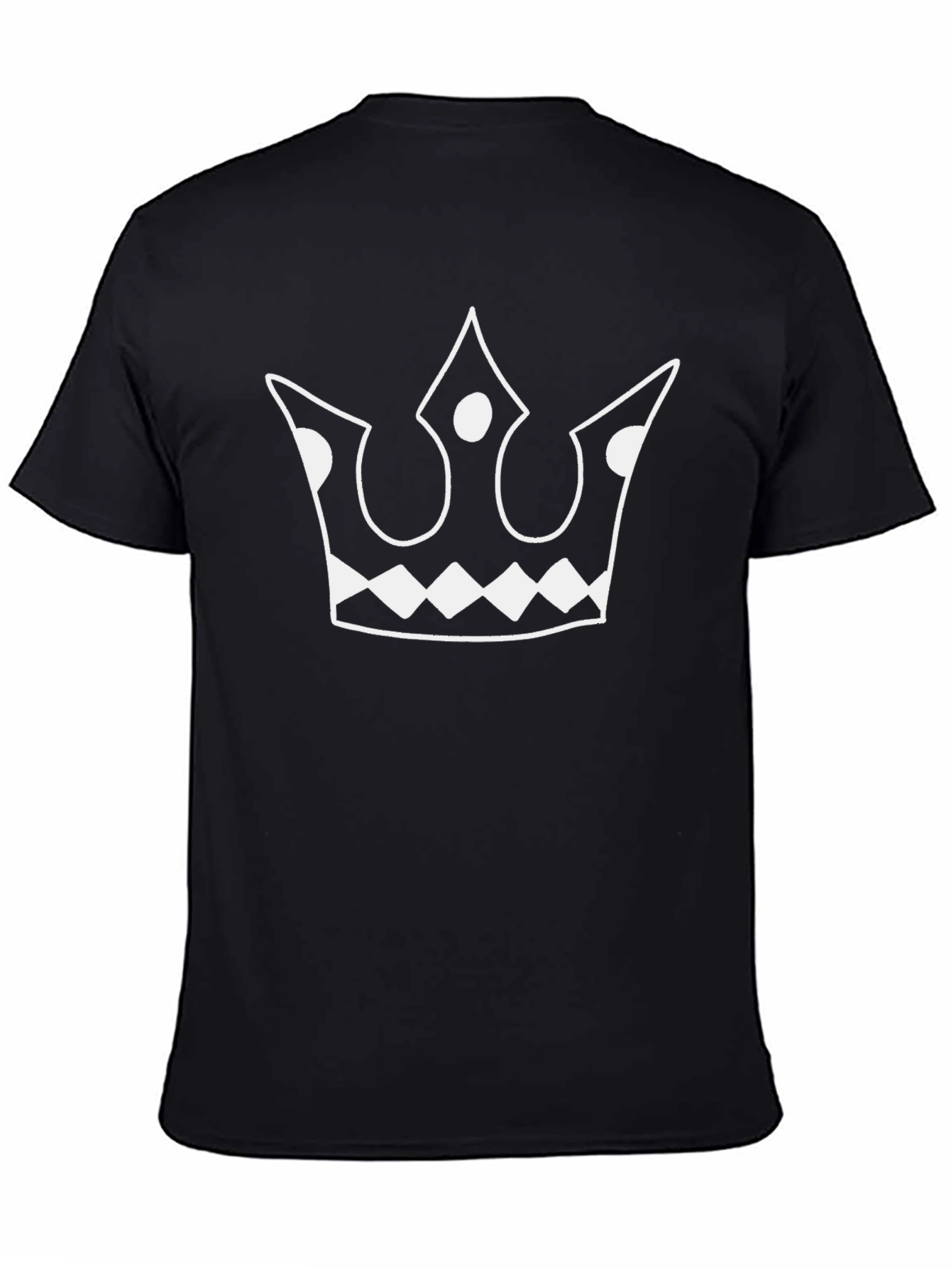 Crown Graphic Tee - Black