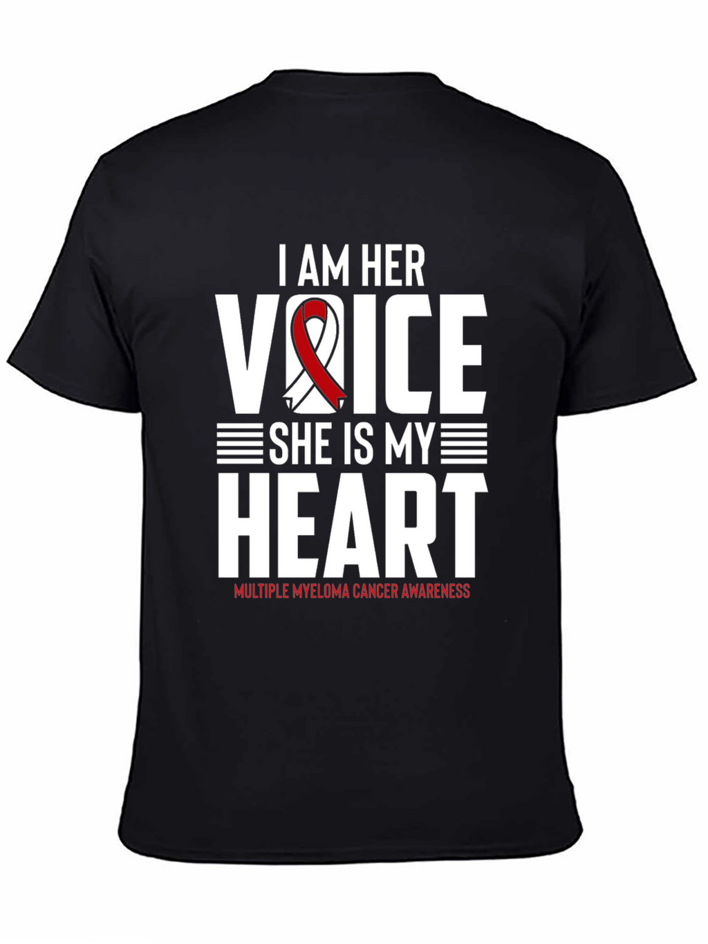 I Am Her Voice Myeloma Awareness T-Shirt