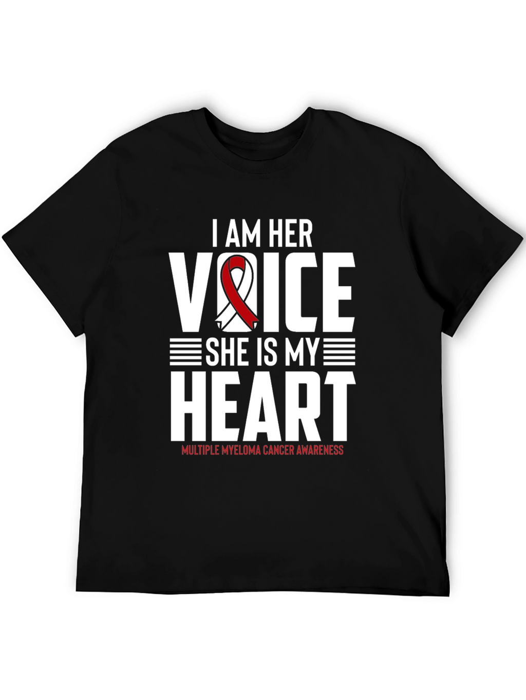 I Am Her Voice Myeloma Awareness T-Shirt