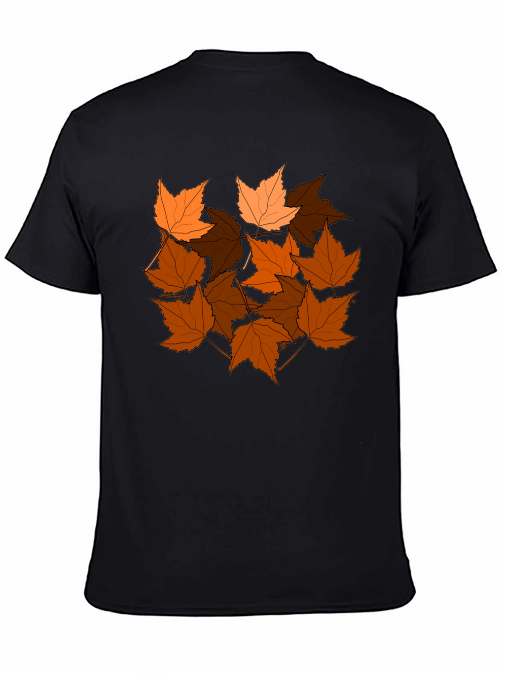 Autumn Leaves Graphic Tee - Stylish Fall T-Shirt