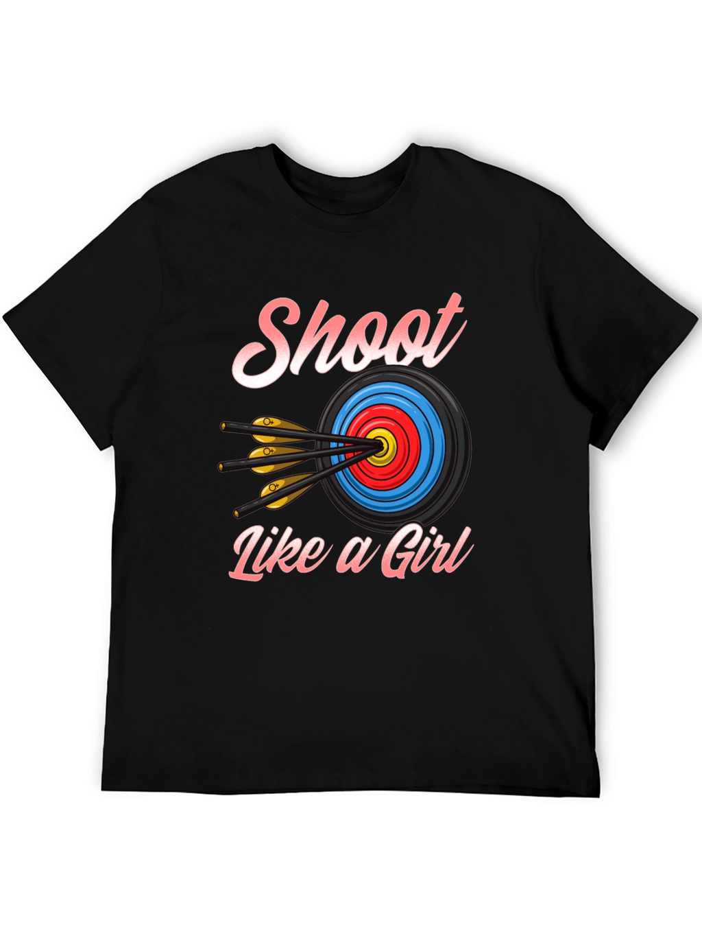 Shoot Like a Girl T-Shirt - Archery Design