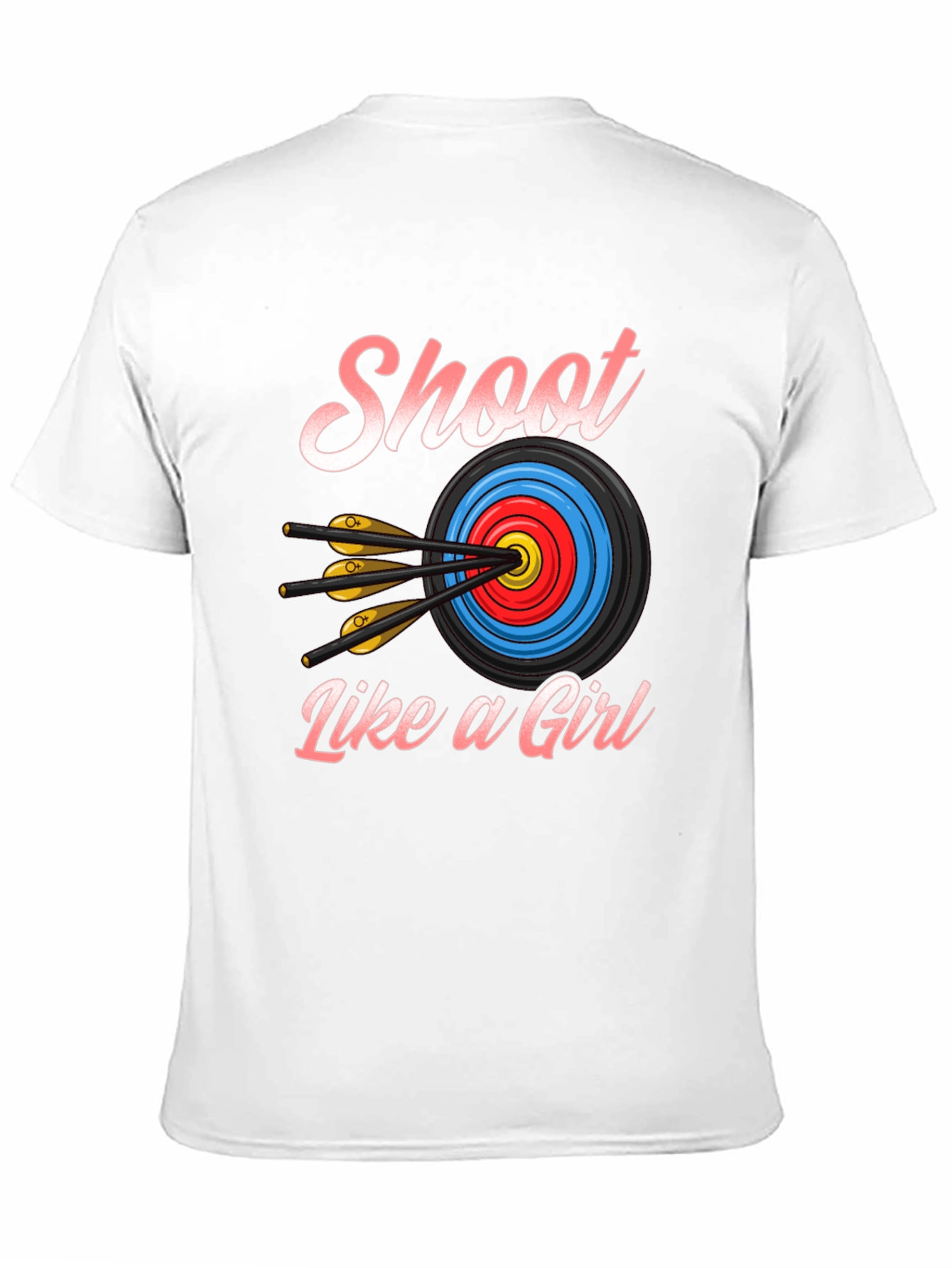 Shoot Like a Girl T-Shirt - Archery Design