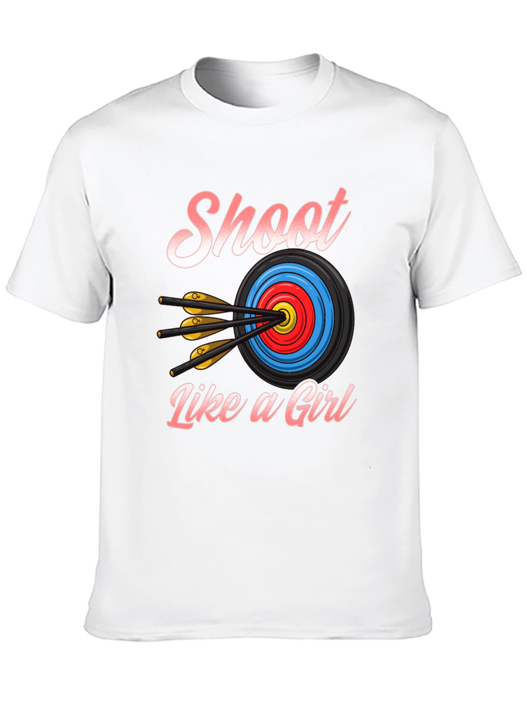 Shoot Like a Girl T-Shirt - Archery Design