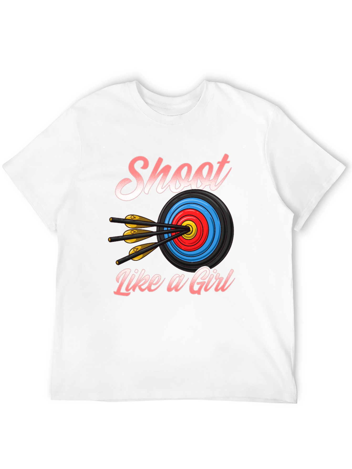 Shoot Like a Girl T-Shirt - Archery Design