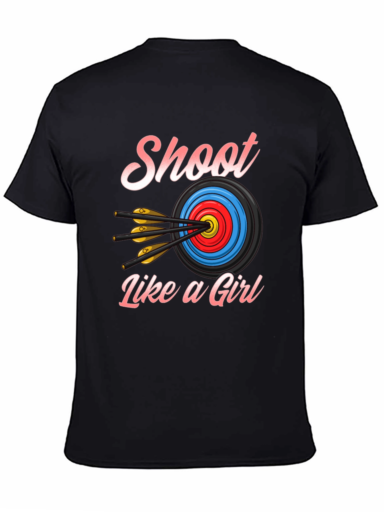Shoot Like a Girl T-Shirt - Archery Design