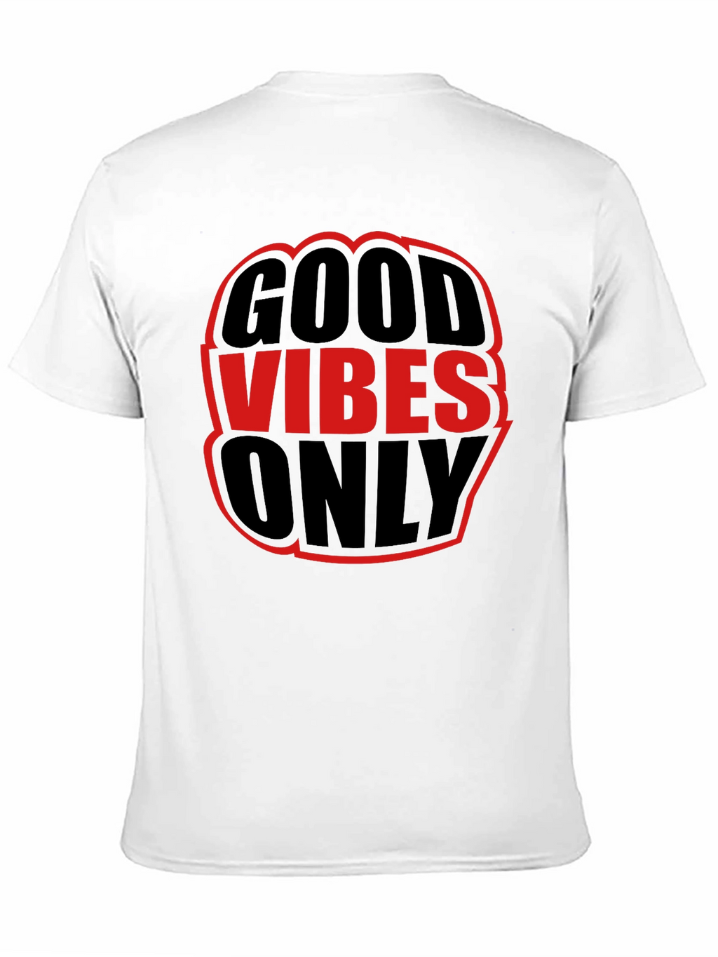 Good Vibes Only Graphic Tee - Black