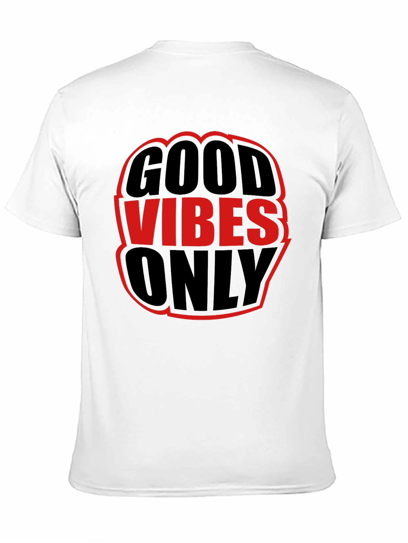 Good Vibes Only Graphic Tee - Black