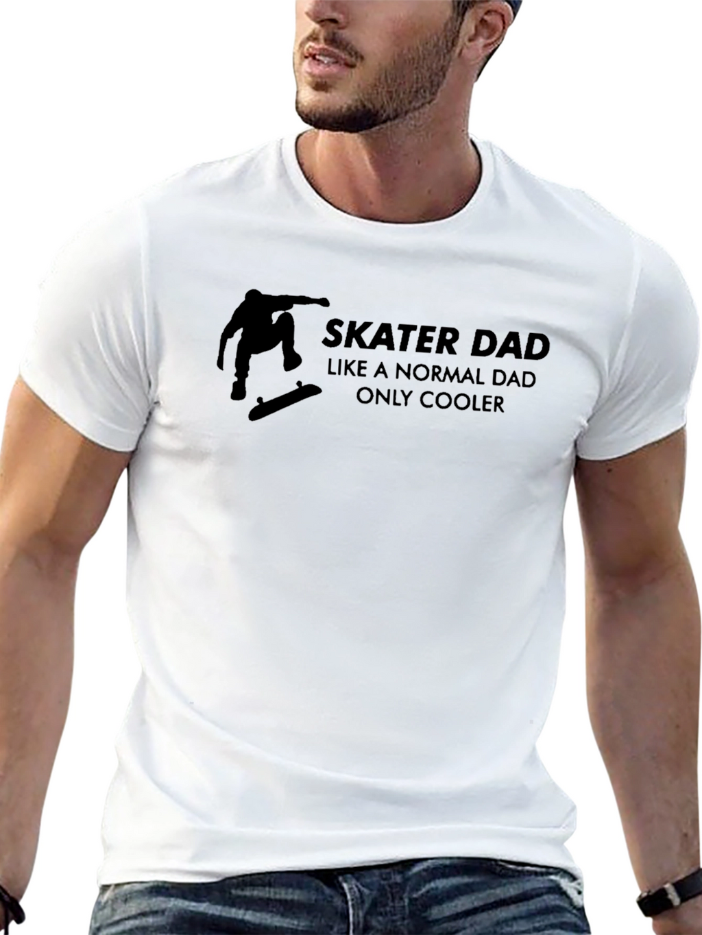 Skater Dad T-Shirt: Cool Dad Style